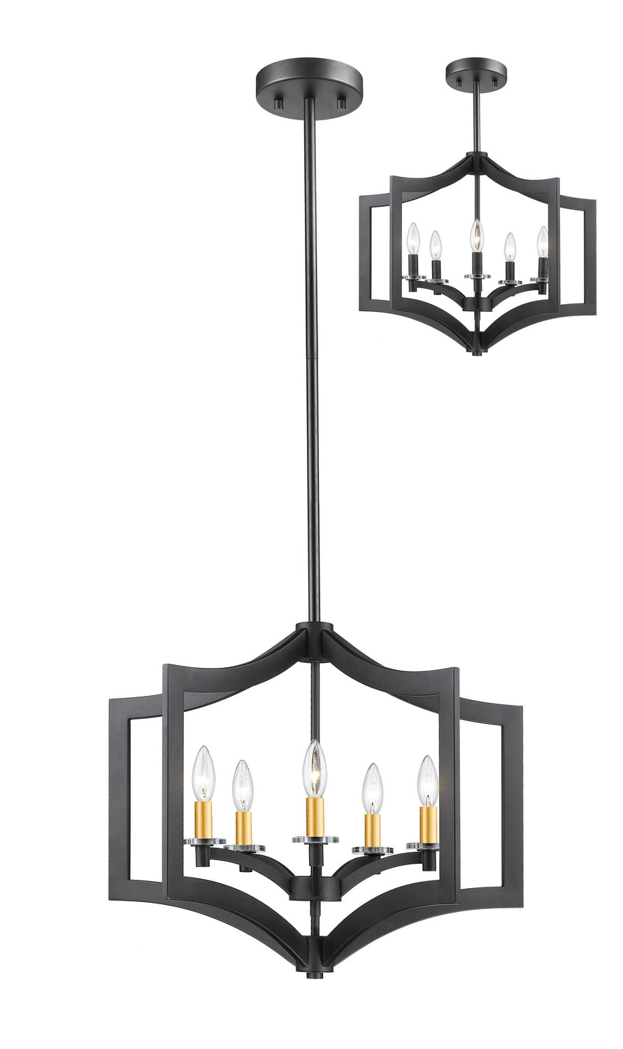 Lustre 5 lumières | Zander