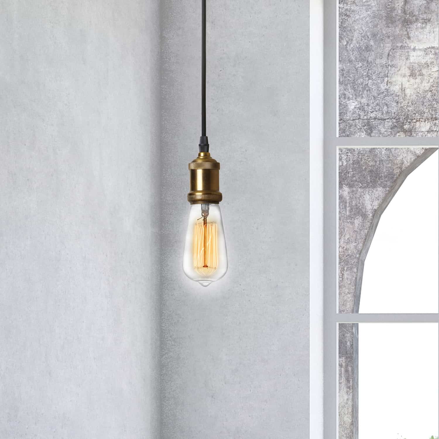 Suspension 1 lumière | Vintage