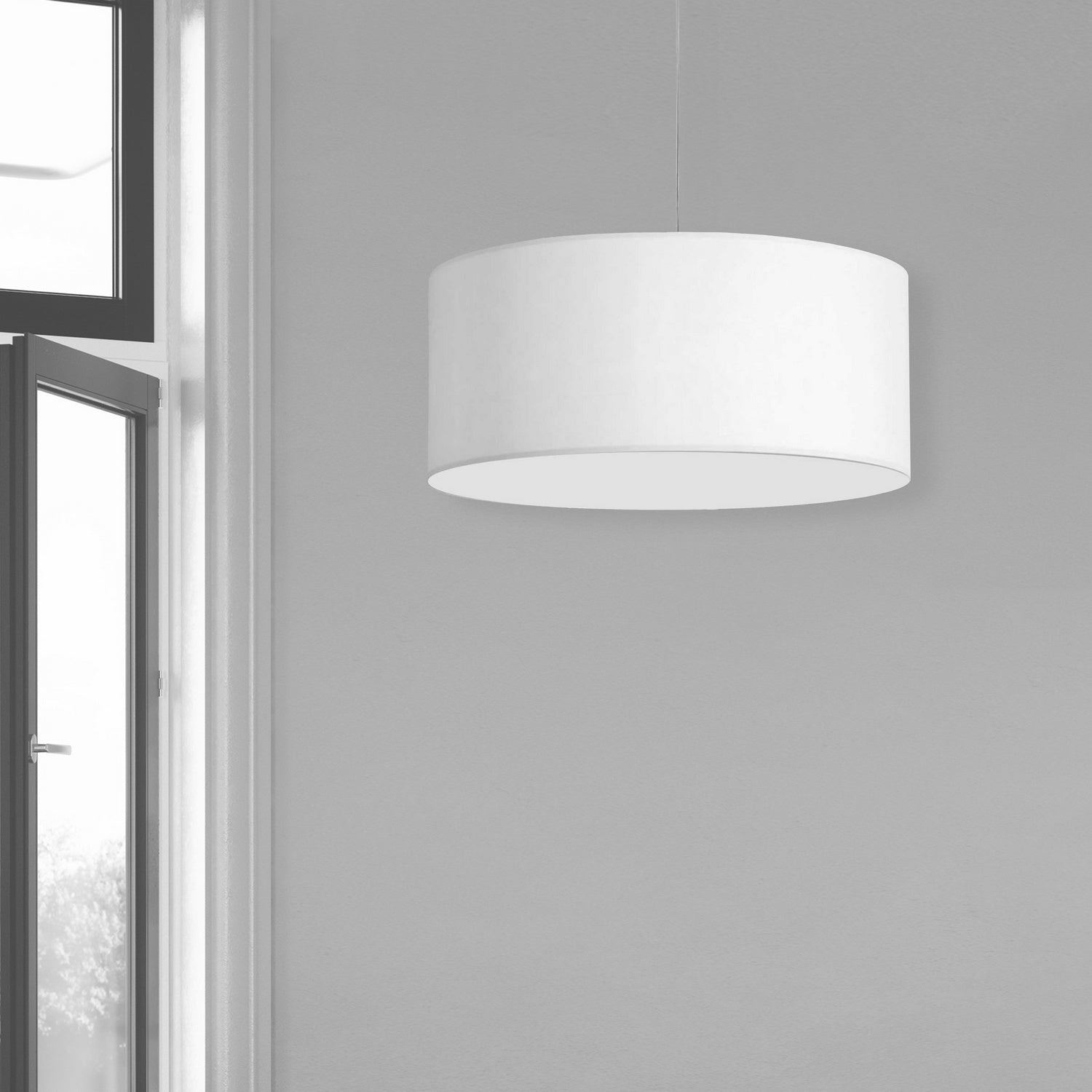 Suspension 1 lumière | Oversized Drum