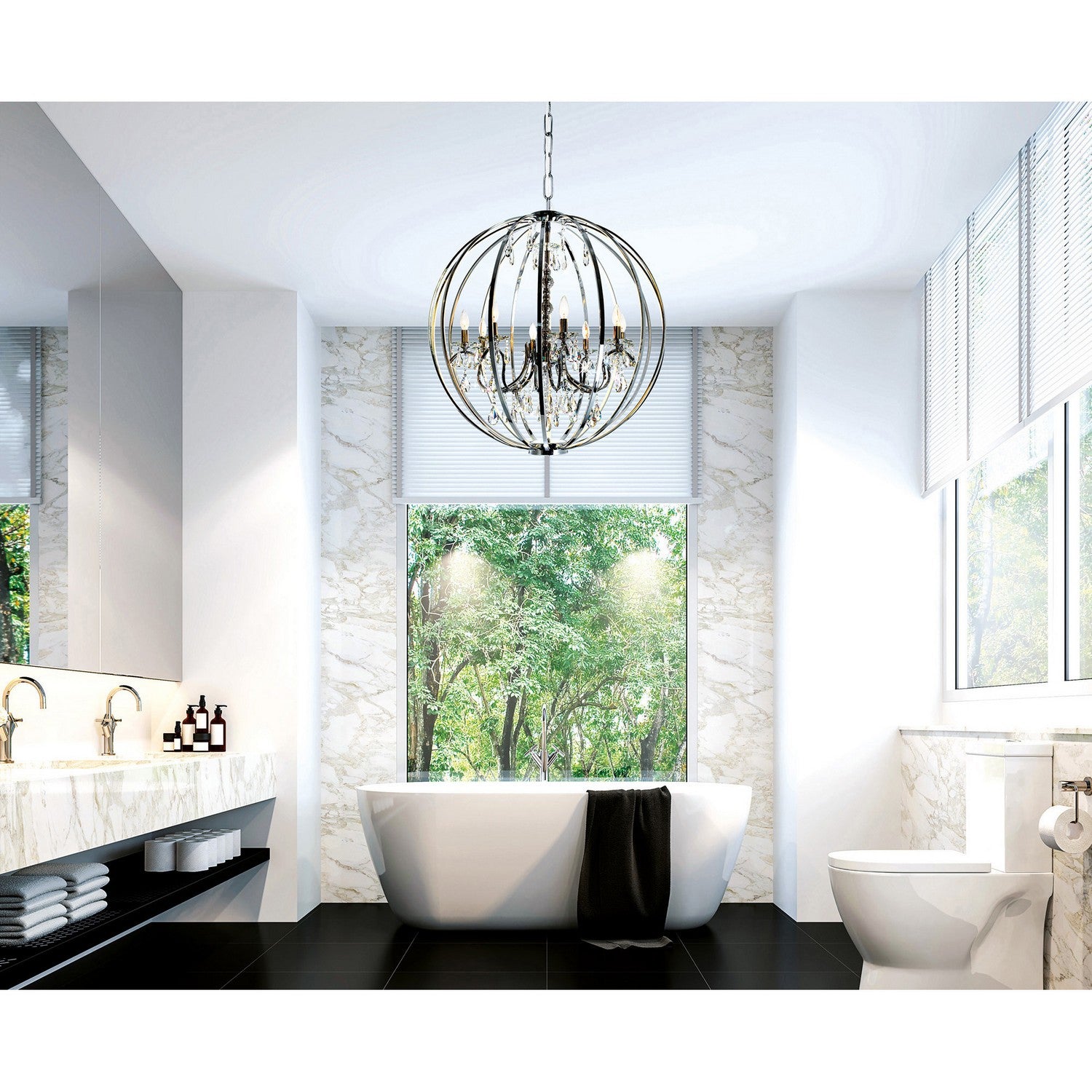 Lustre 8 lumières | Abia