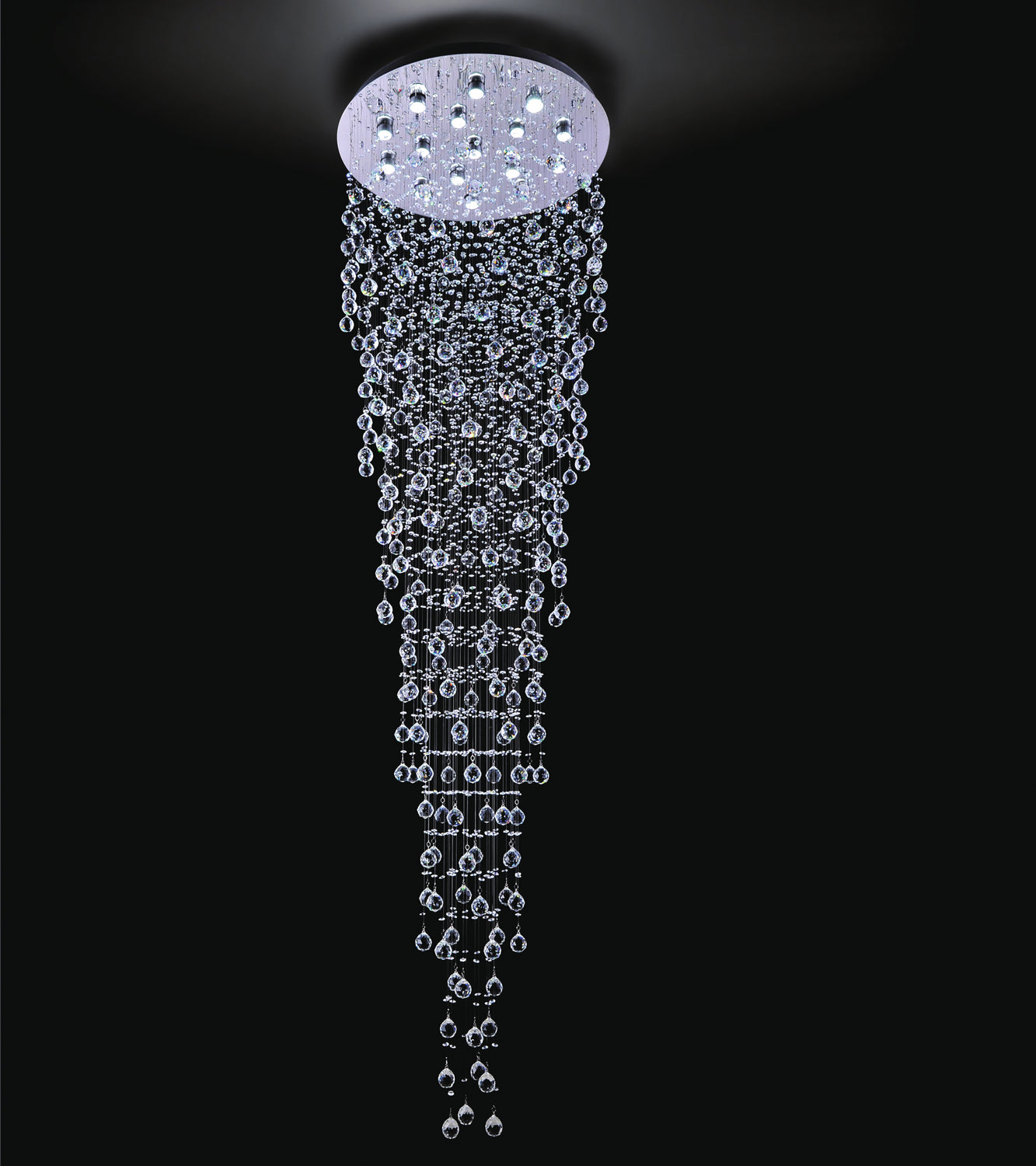 Plafonnier 16 lumières | Rain Drop