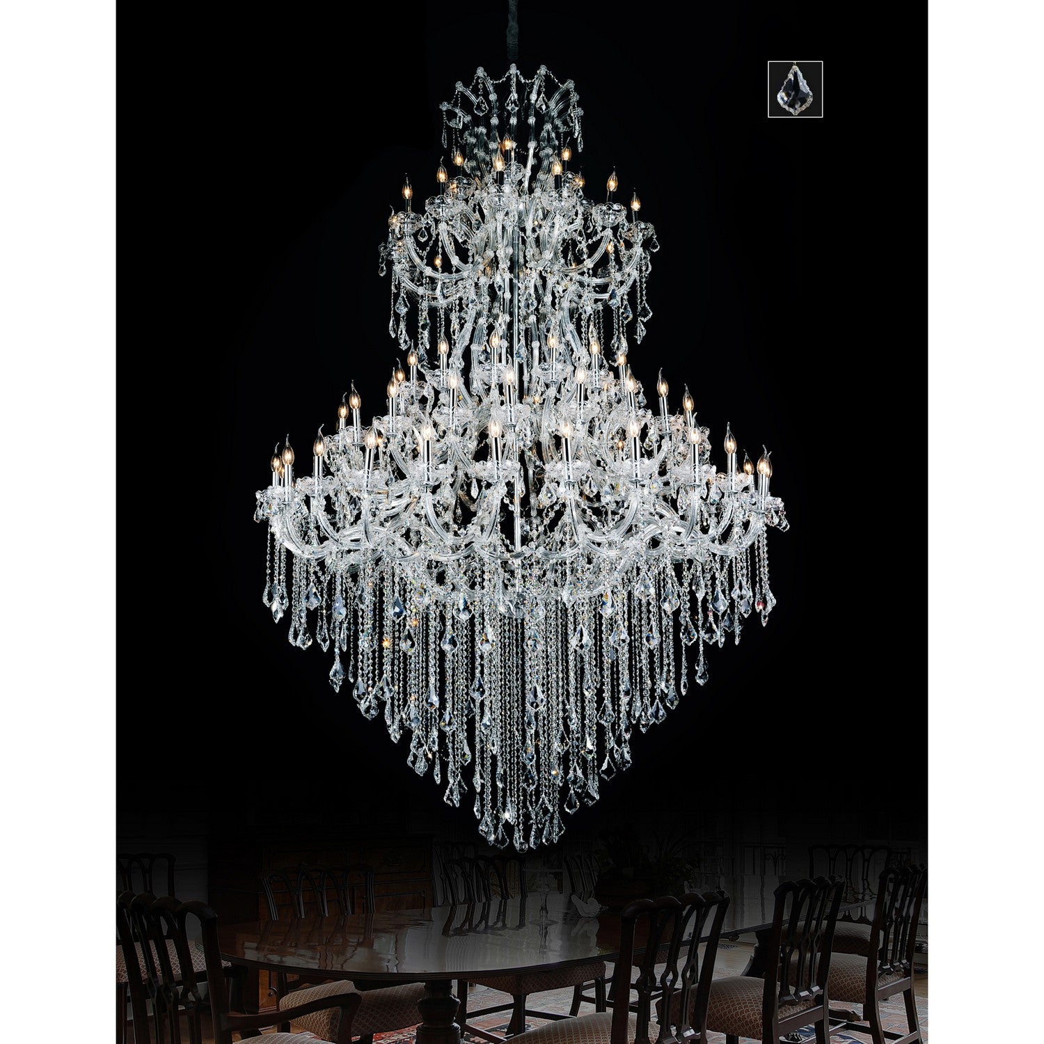 Lustre 84 lumières | Maria Theresa