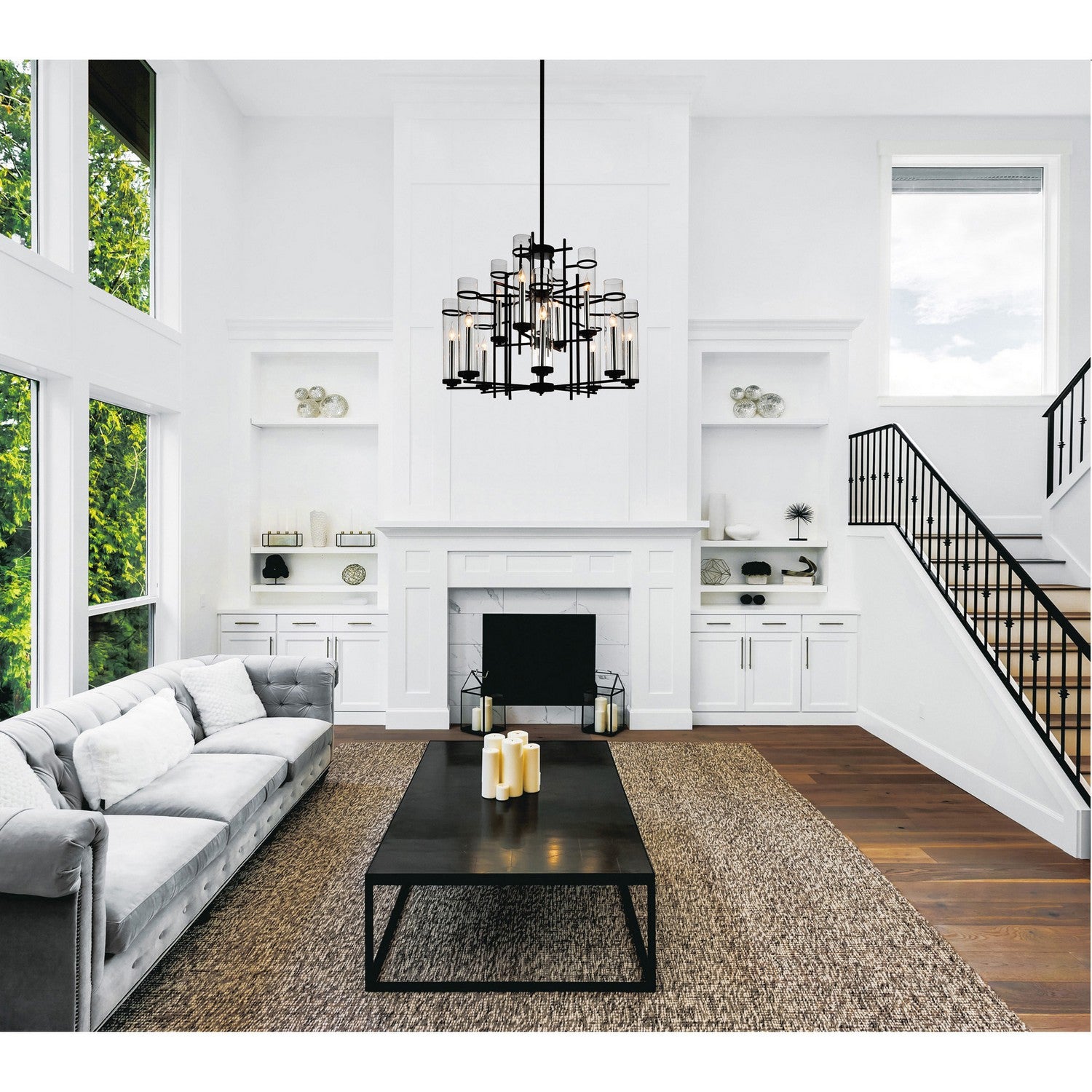 Lustre 12 lumières | Sierra