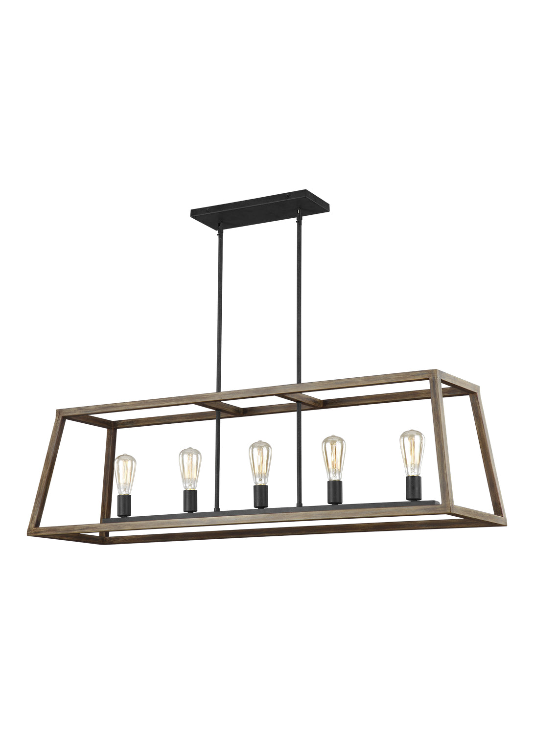 Lustre linéaire 5 lumières | Gannet