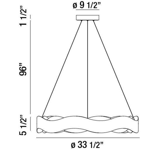 Lustre DEL | Vaughan