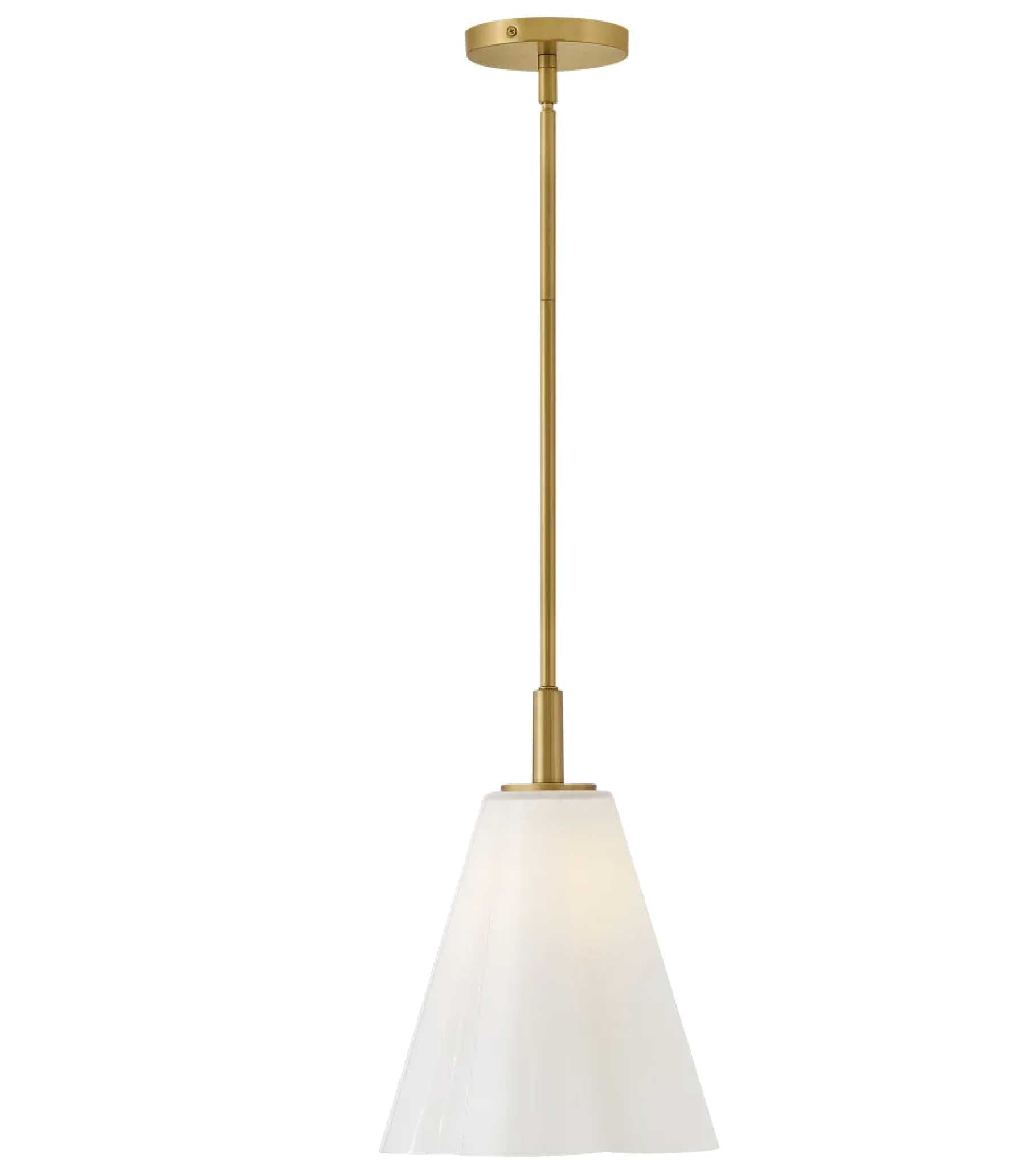 Luminaire suspendu Laiton laqué | HONEY