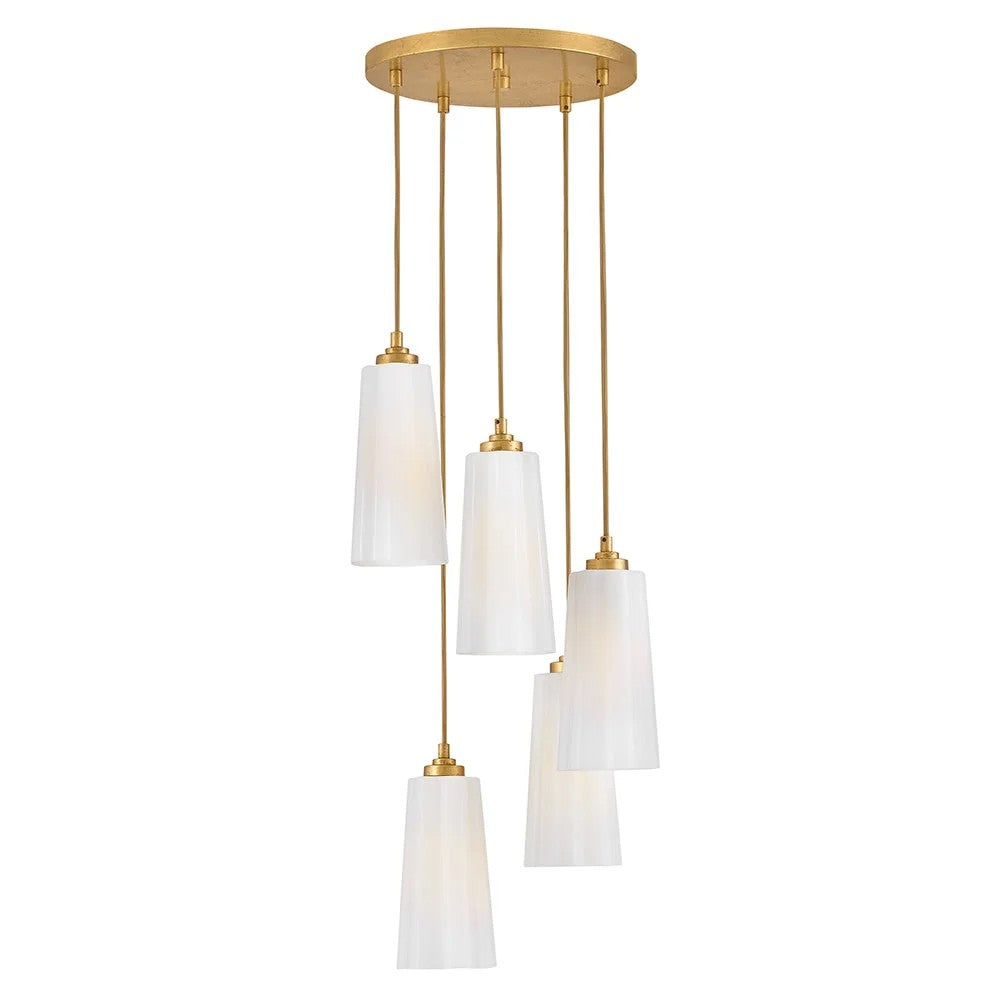 Luminaire suspendu Laiton laqué | HONEY