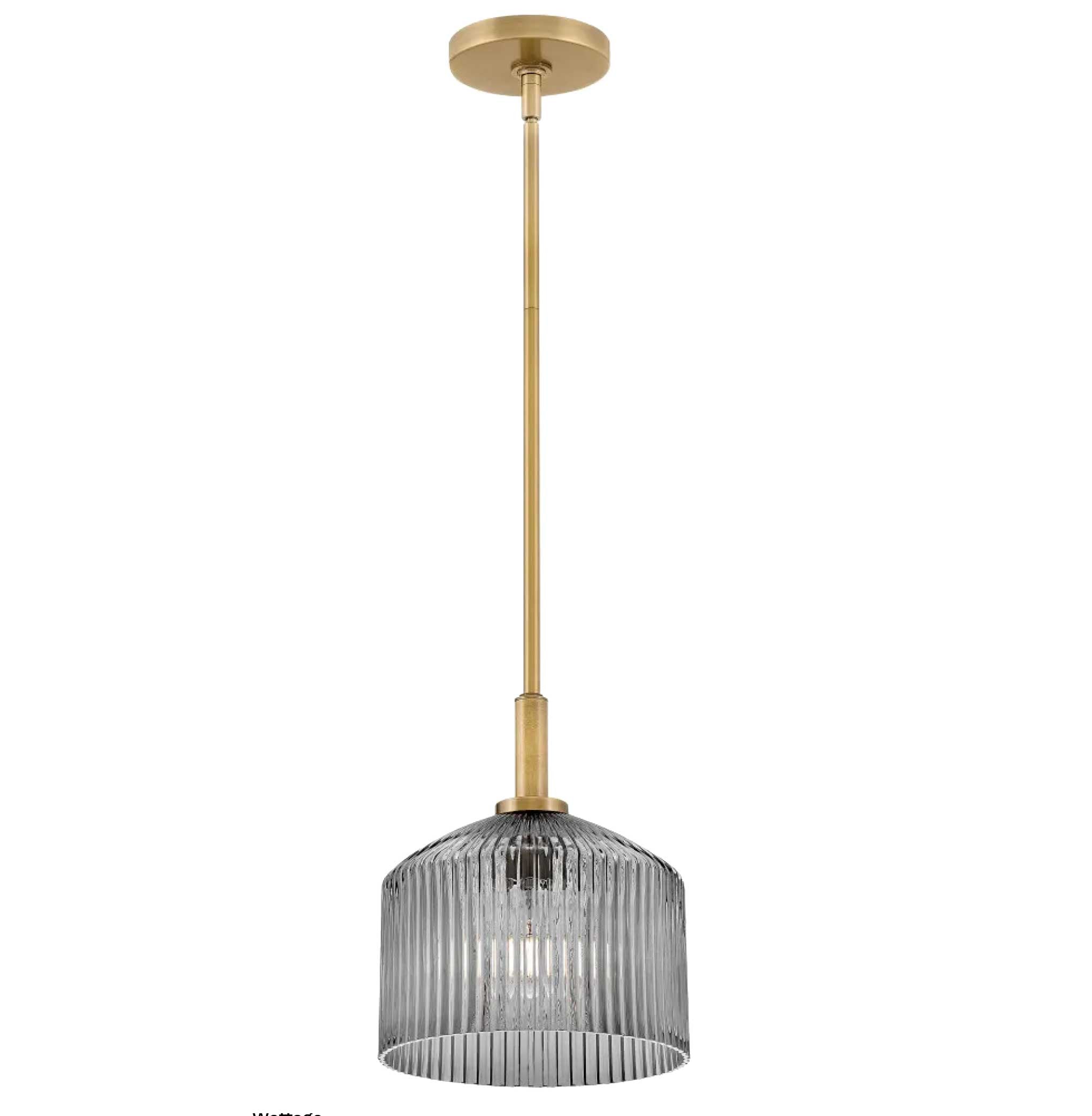 Luminaire suspendu Laiton laqué | LISETTE