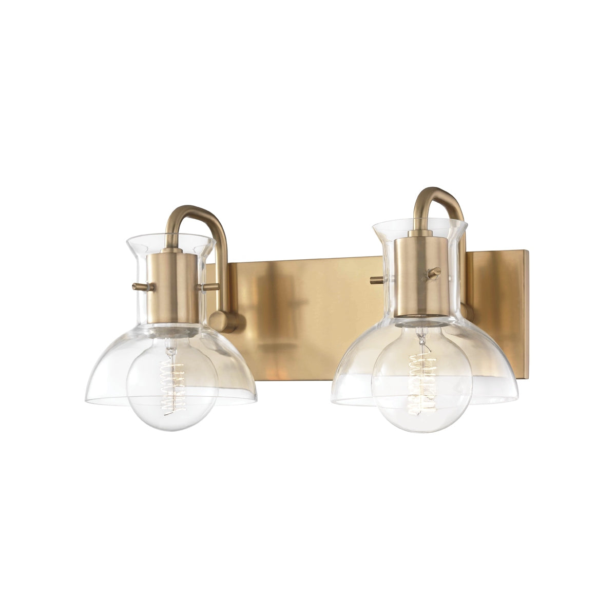 Applique de salle de bain 2 lumières | Riley
