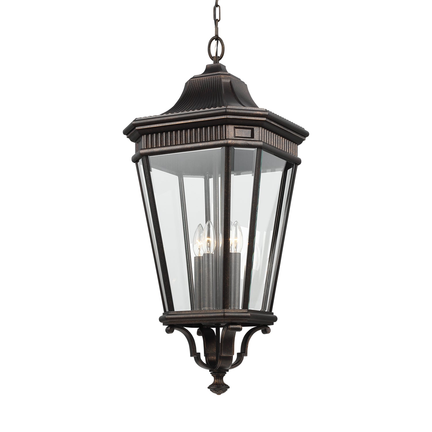 Lanterne suspendue 4 lumières | Cotswold Lane