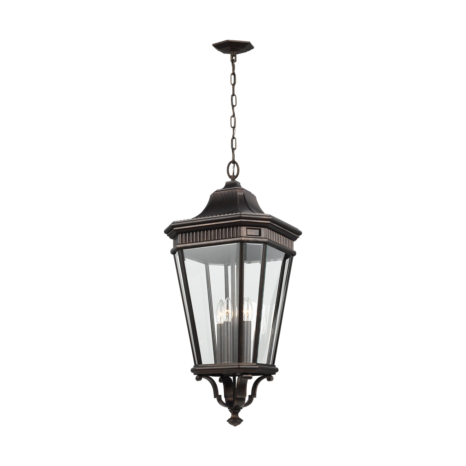 Lanterne suspendue 4 lumières | Cotswold Lane