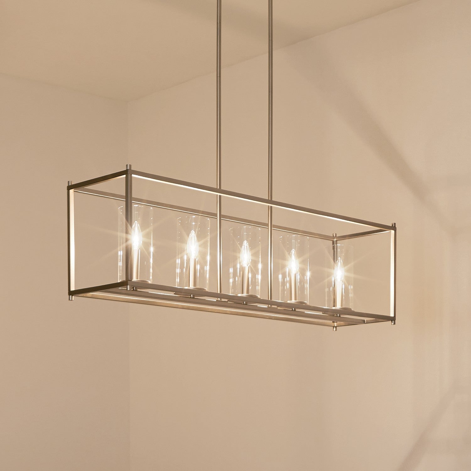 Lustre linéaire 5 lumières | Crosby