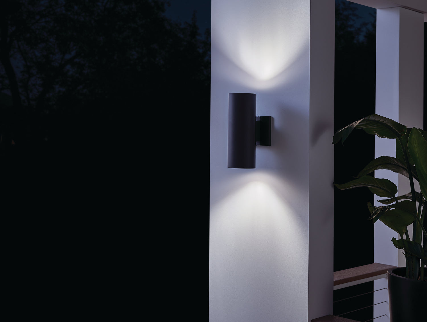 Applique murale extérieure 2 lumières
