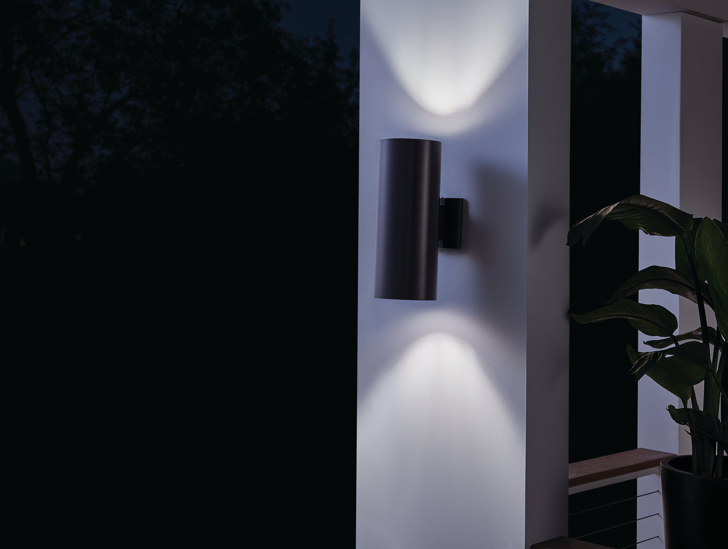 Applique murale extérieure 2 lumières