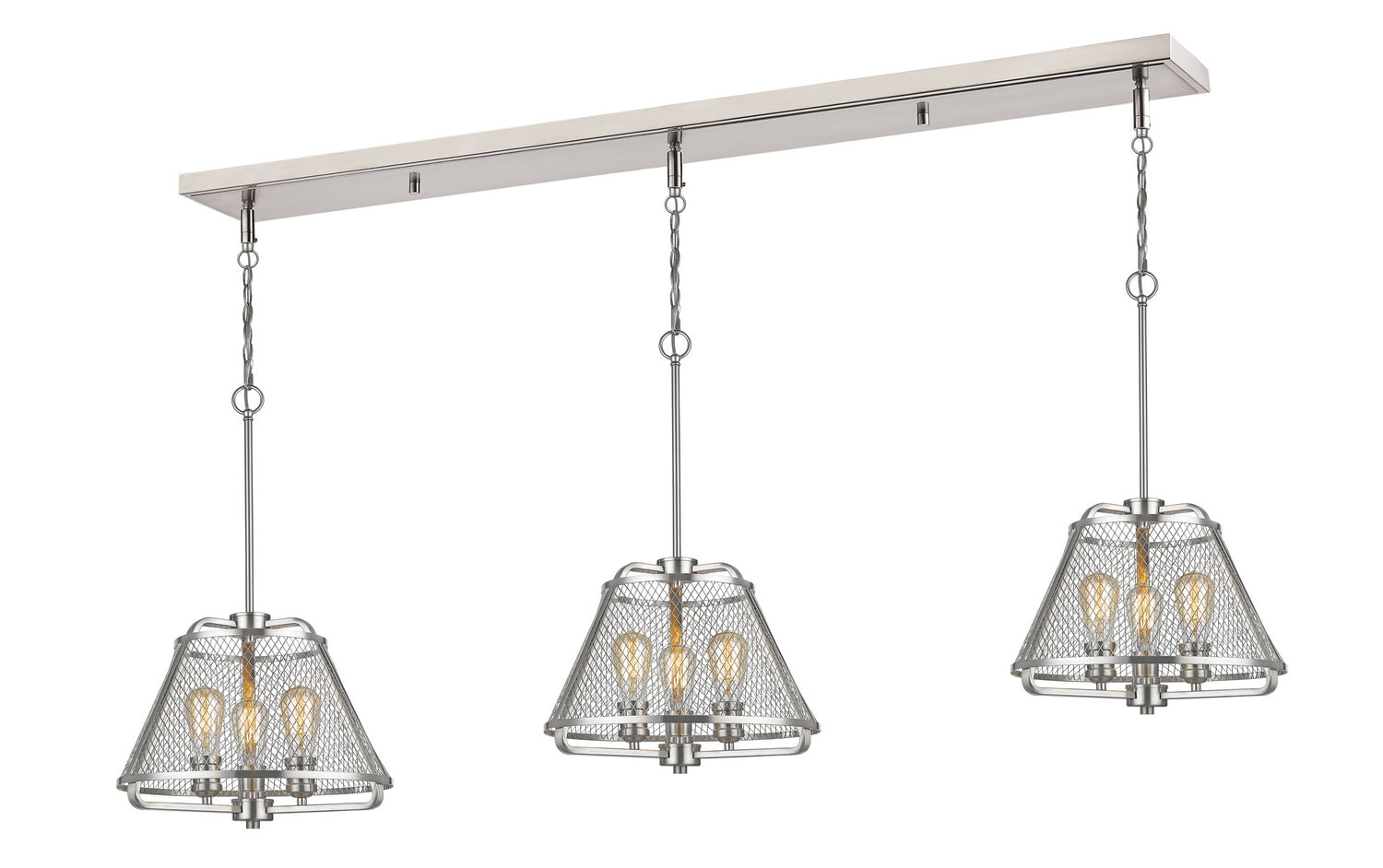Lustre linéaire 9 lumières | Iuka