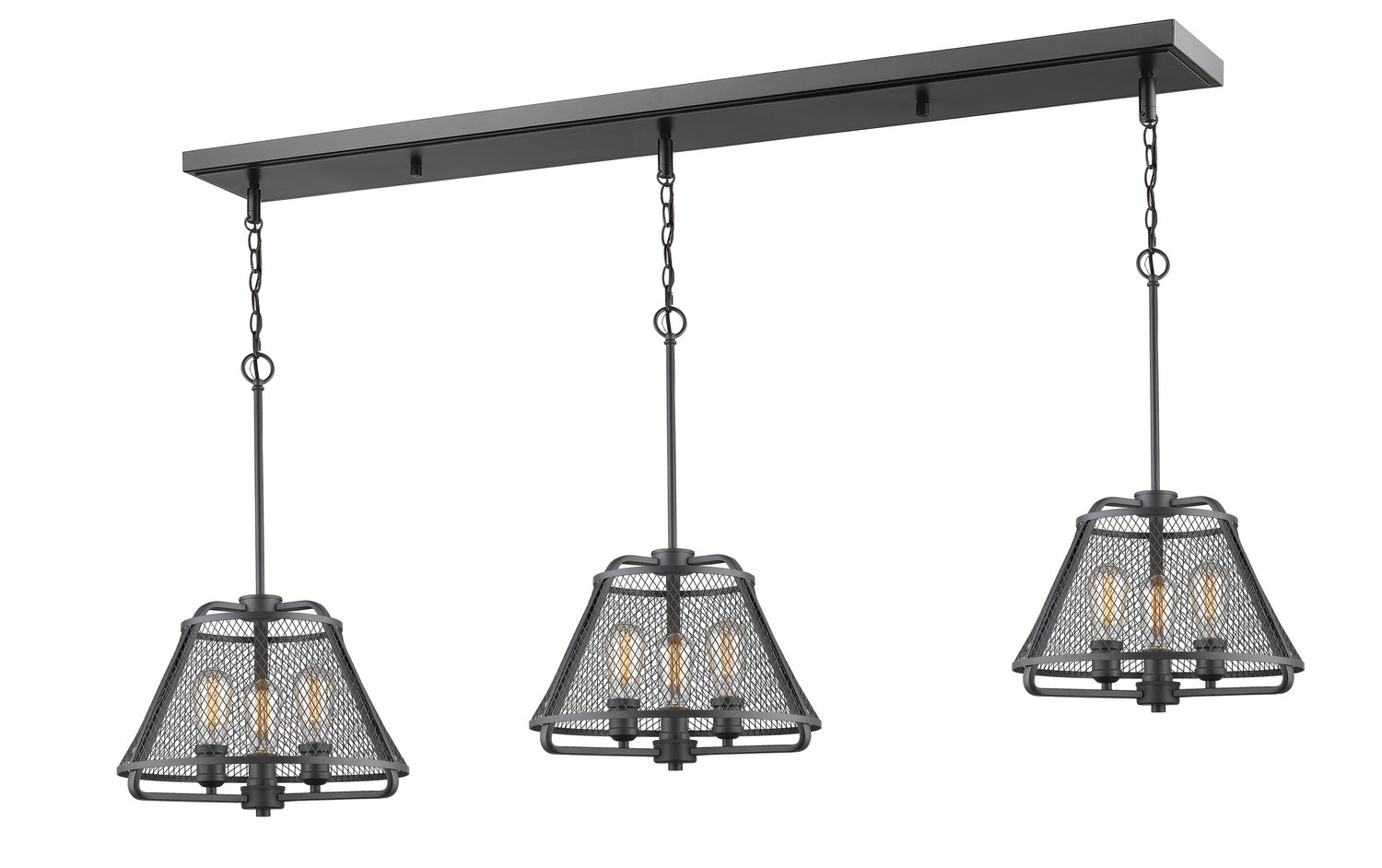 Lustre linéaire 9 lumières | Iuka