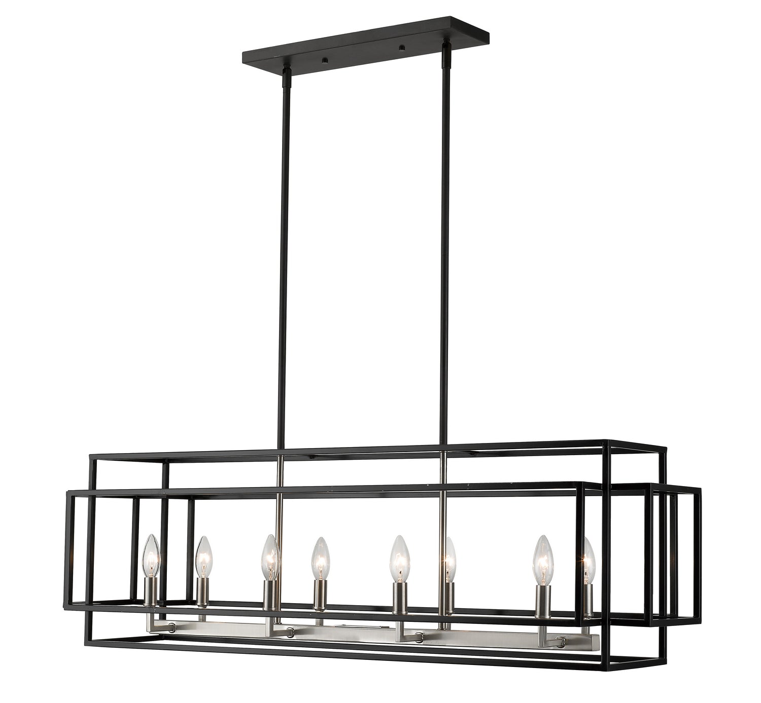 Lustre linéaire 8 lumières | Titania