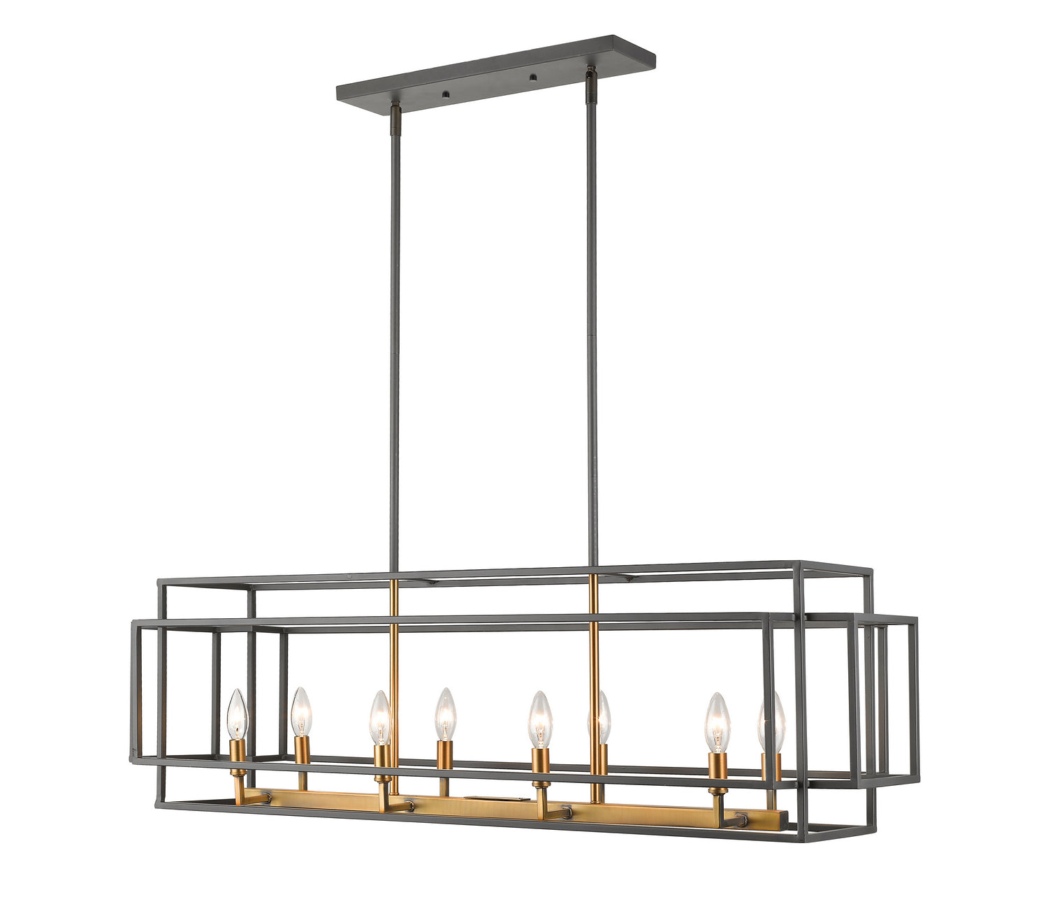 Lustre linéaire 8 lumières | Titania