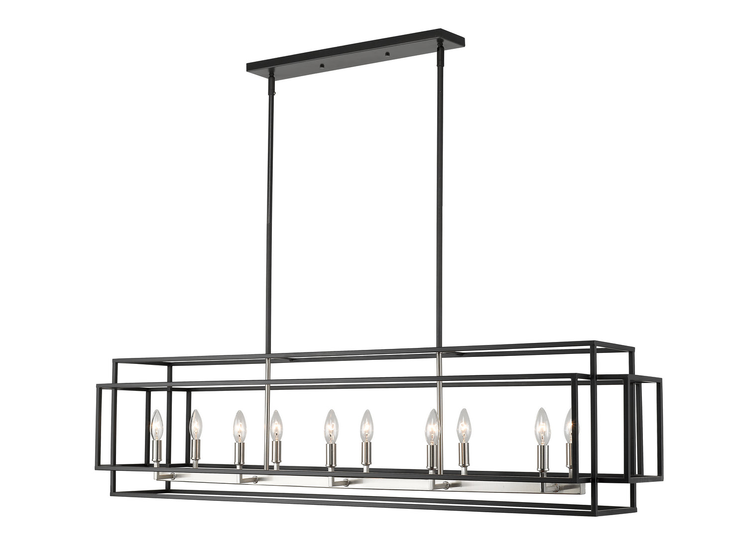 Lustre linéaire 10 lumières | Titania