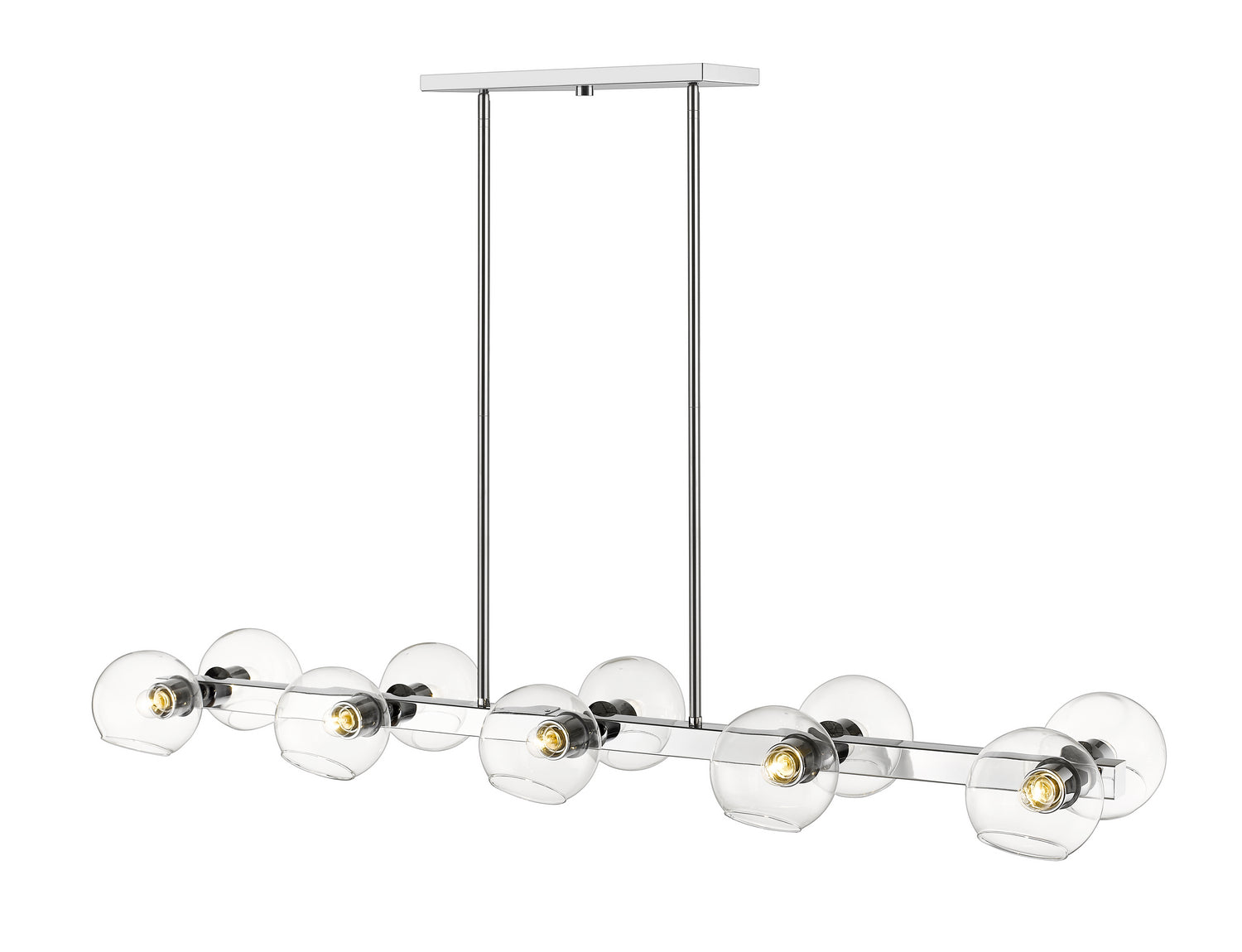 Lustre linéaire 10 lumières | Marquee