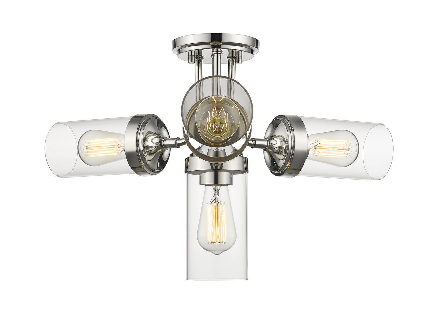 Semi-plafonnier 4 lumières | Calliope