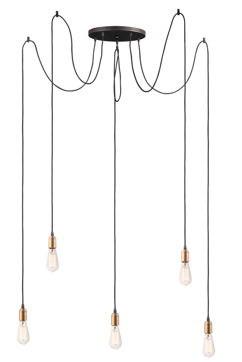 Suspension 5 lumières | Early Electric