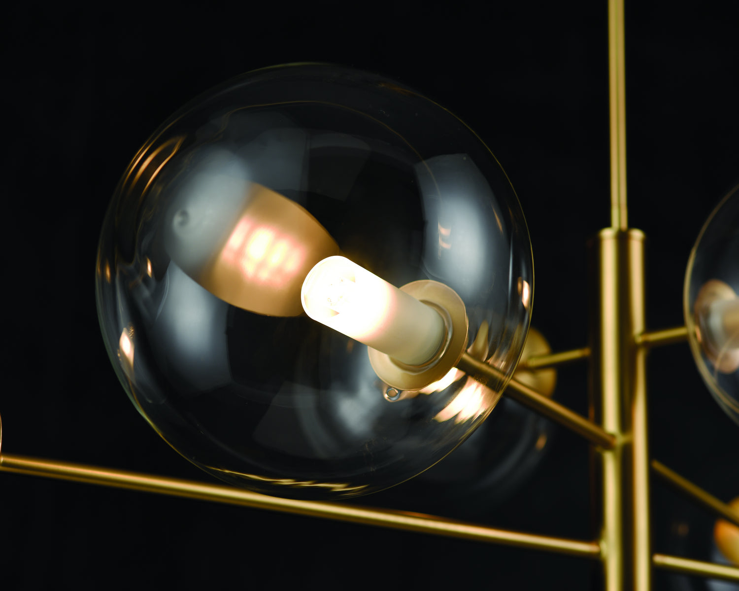 Suspension linéaire 6 lumières | Courcelette