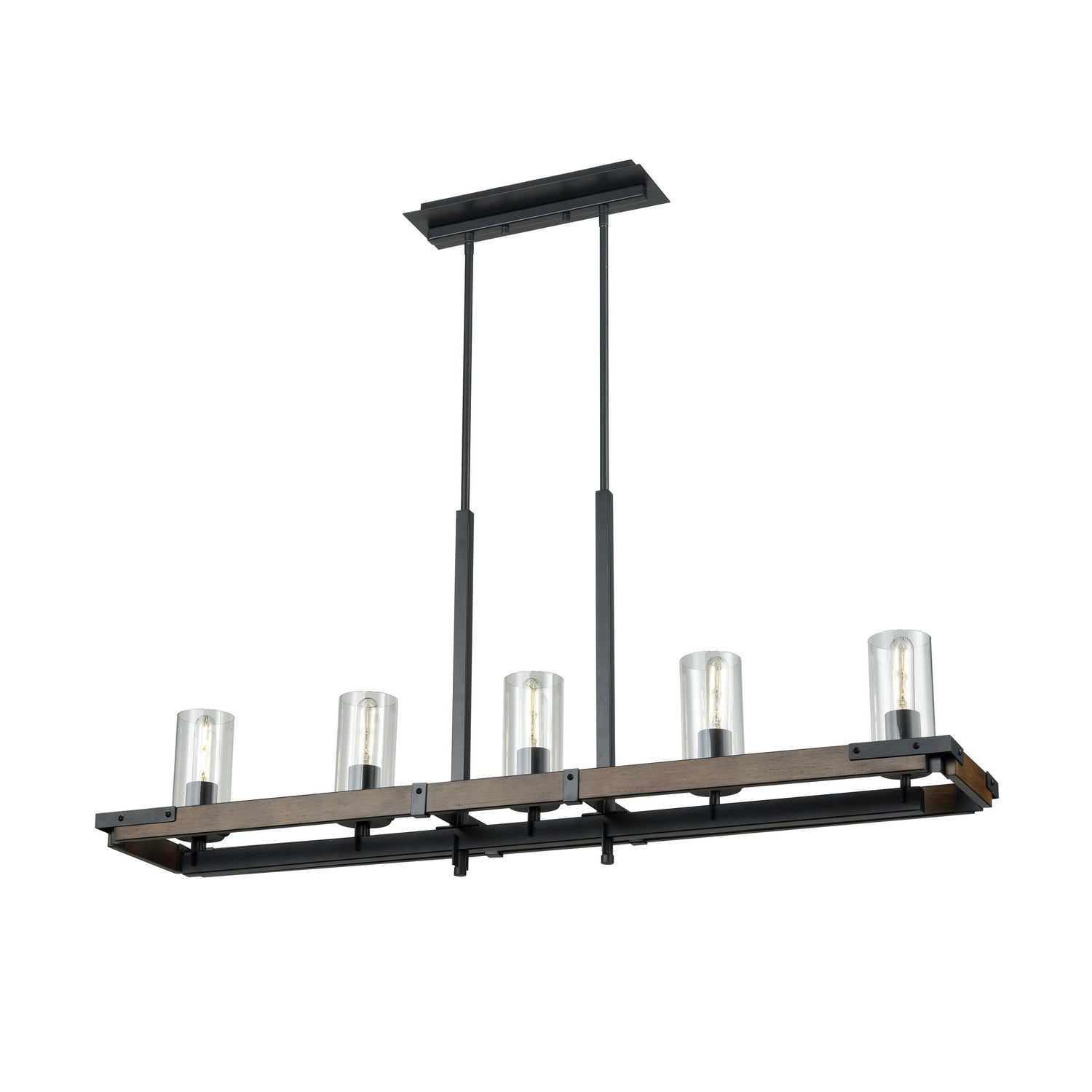 Suspension linéaire 5 lumières | Okanagan