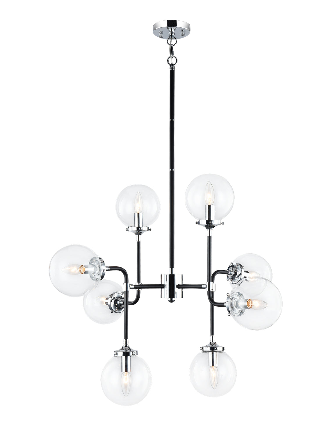 Lustre 8 lumières | Particles