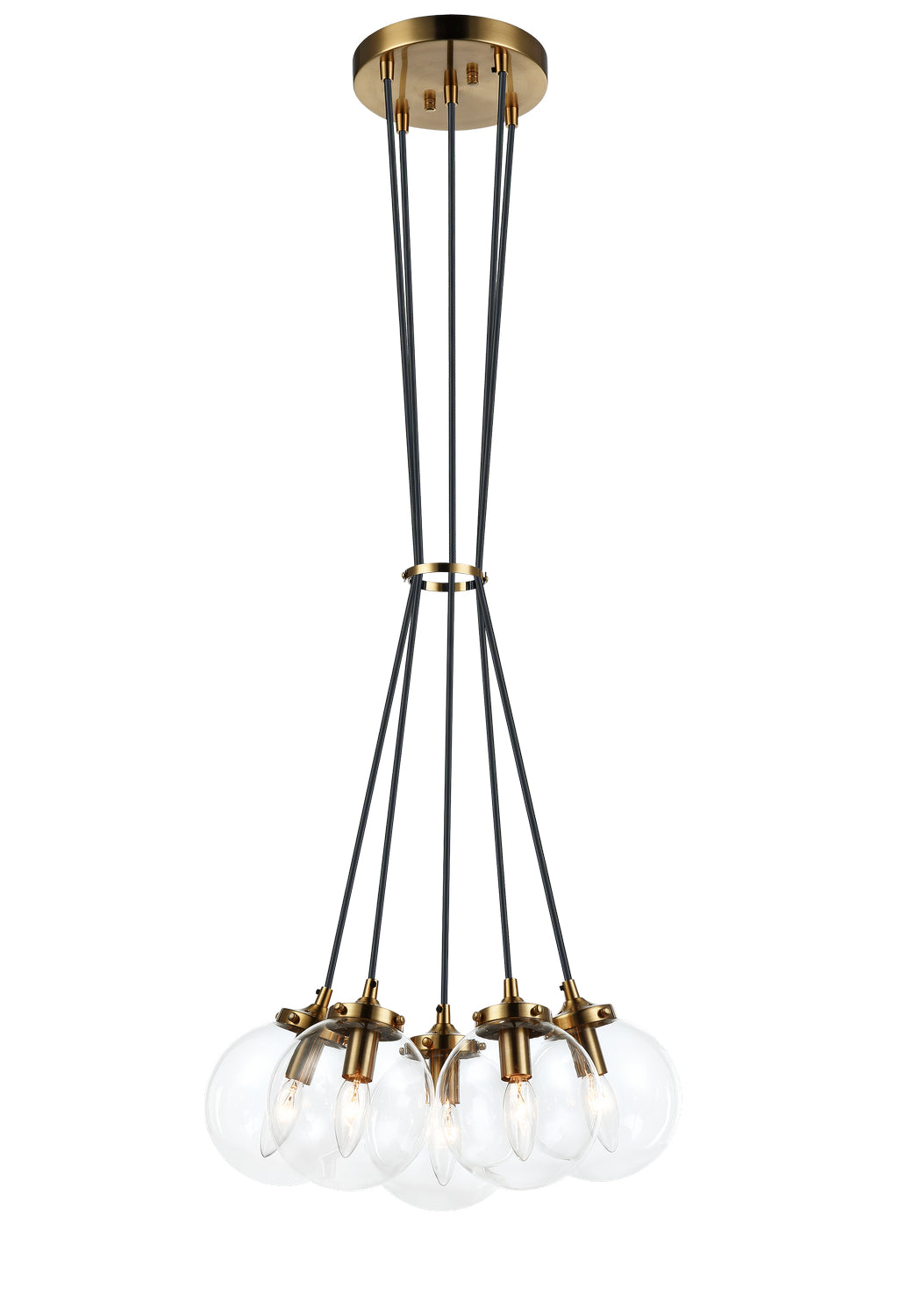 Lustre 5 lumières | The Bougie