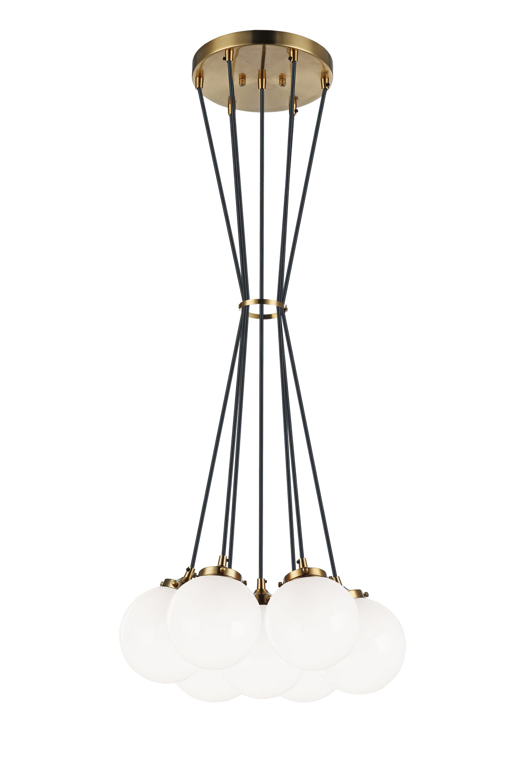 Suspension 7 lumières | The Bougie