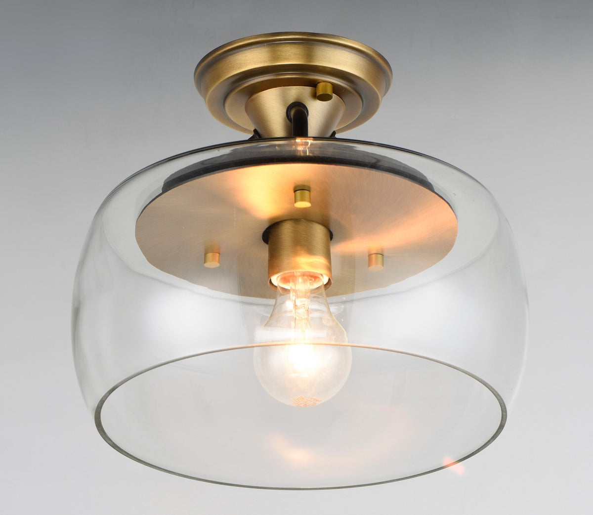 Semi-plafonnier 1 lumière | Goblet