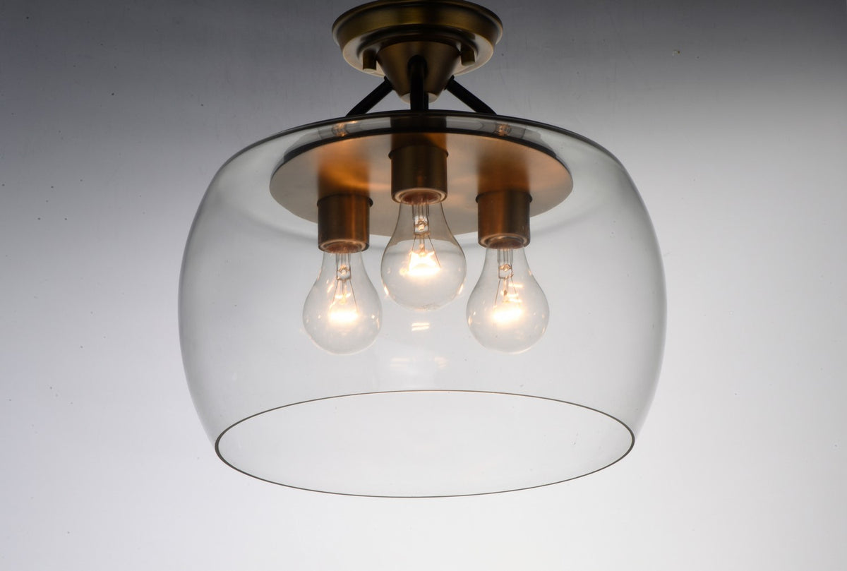 Semi-plafonnier 3 lumières | Goblet