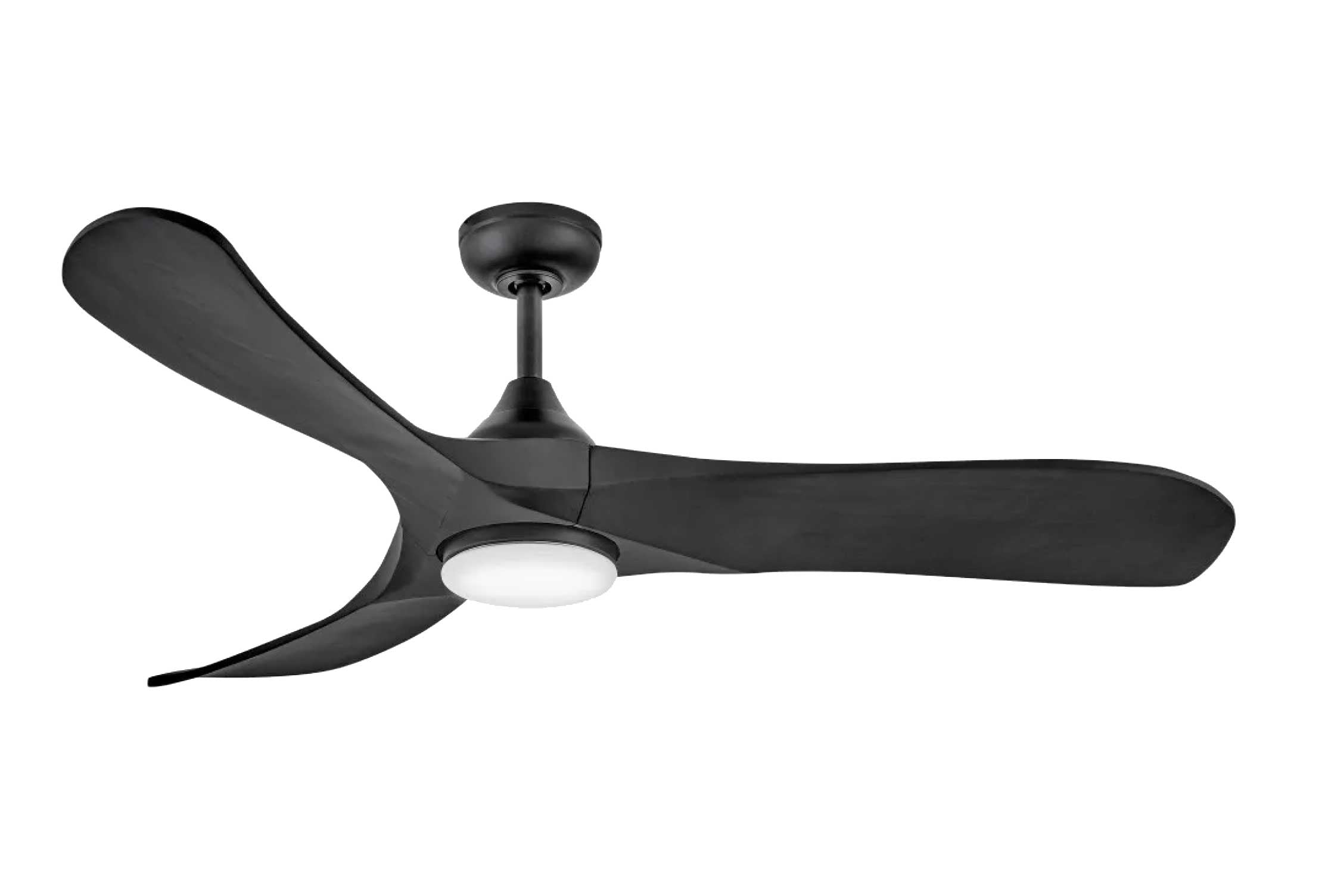 Ventilateur  Noir mat et bois | SWELL LLUMINATED