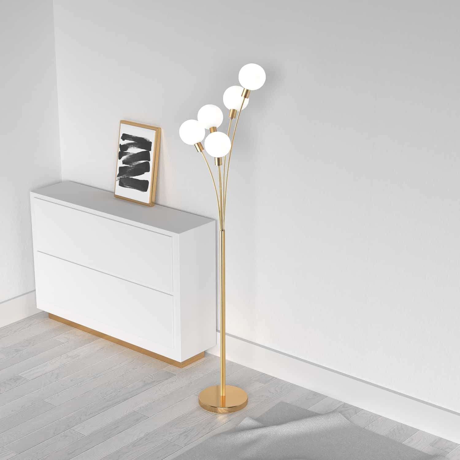 Lampadaire 5 lumières