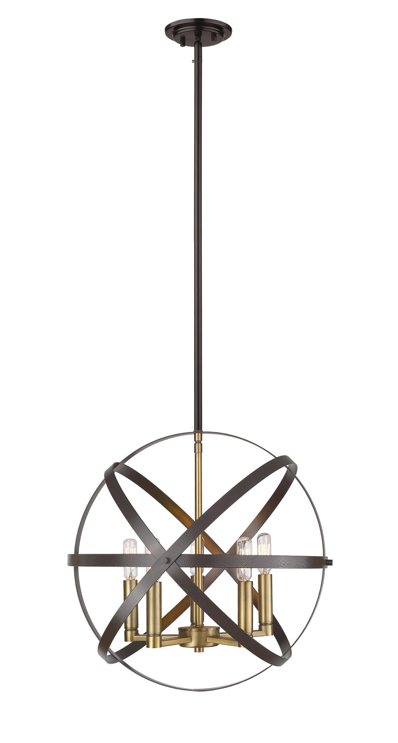 Suspension 5 lumières | Cavallo