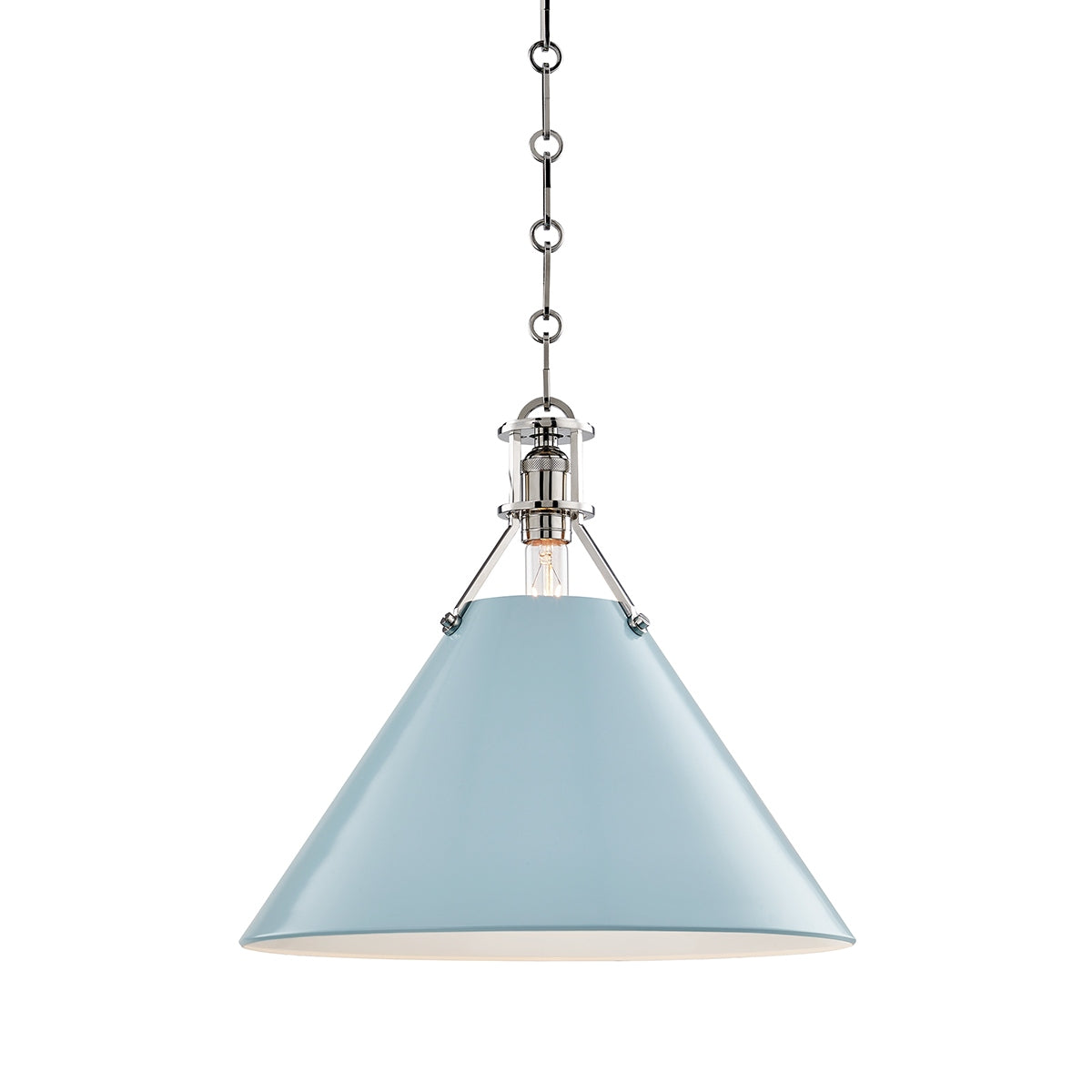 Suspension 1 lumière | Painted No. 2