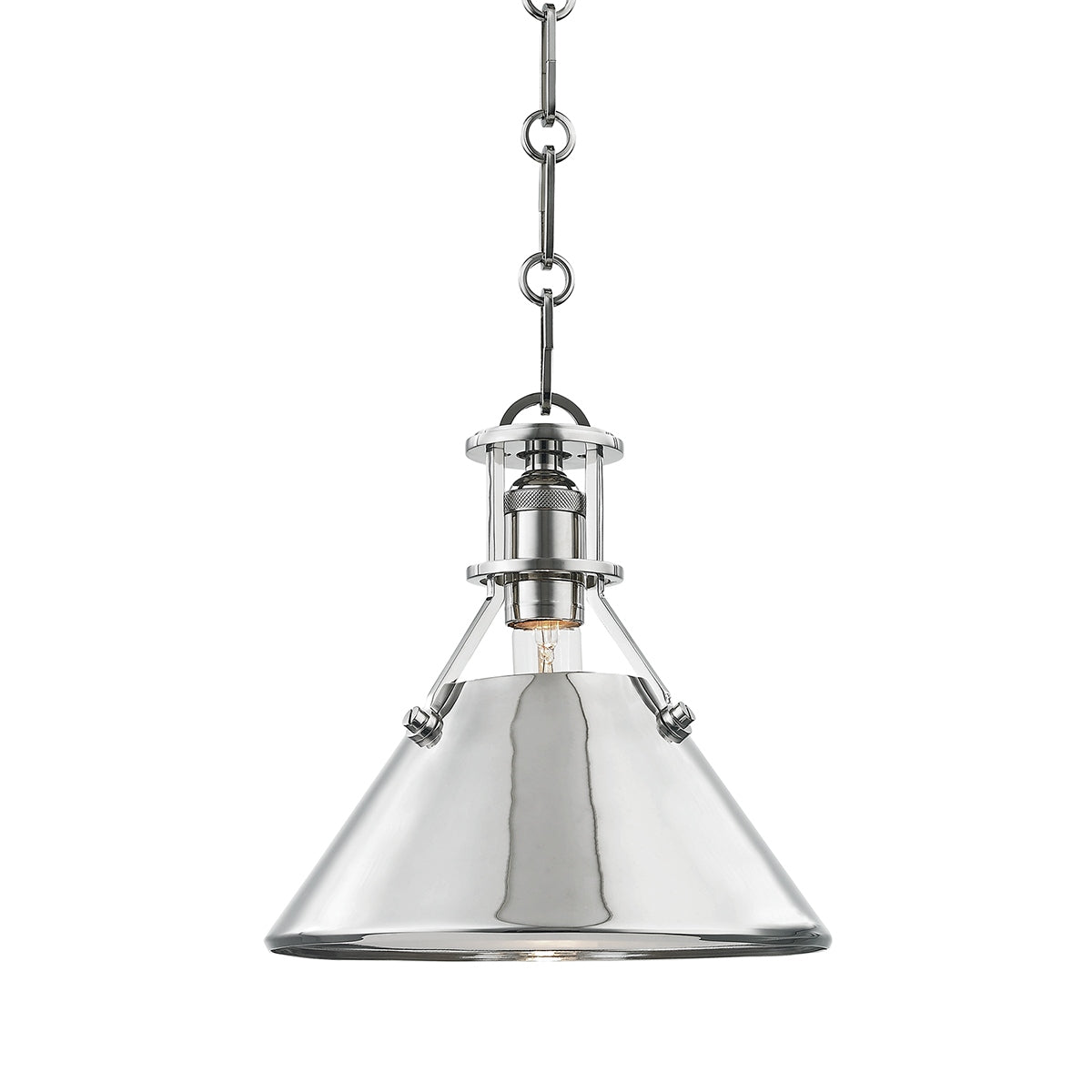 Suspension 1 lumière | Metal No. 2