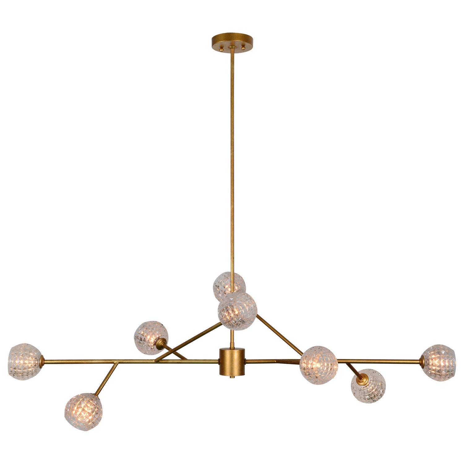 Lustre 8 lumières | Damas