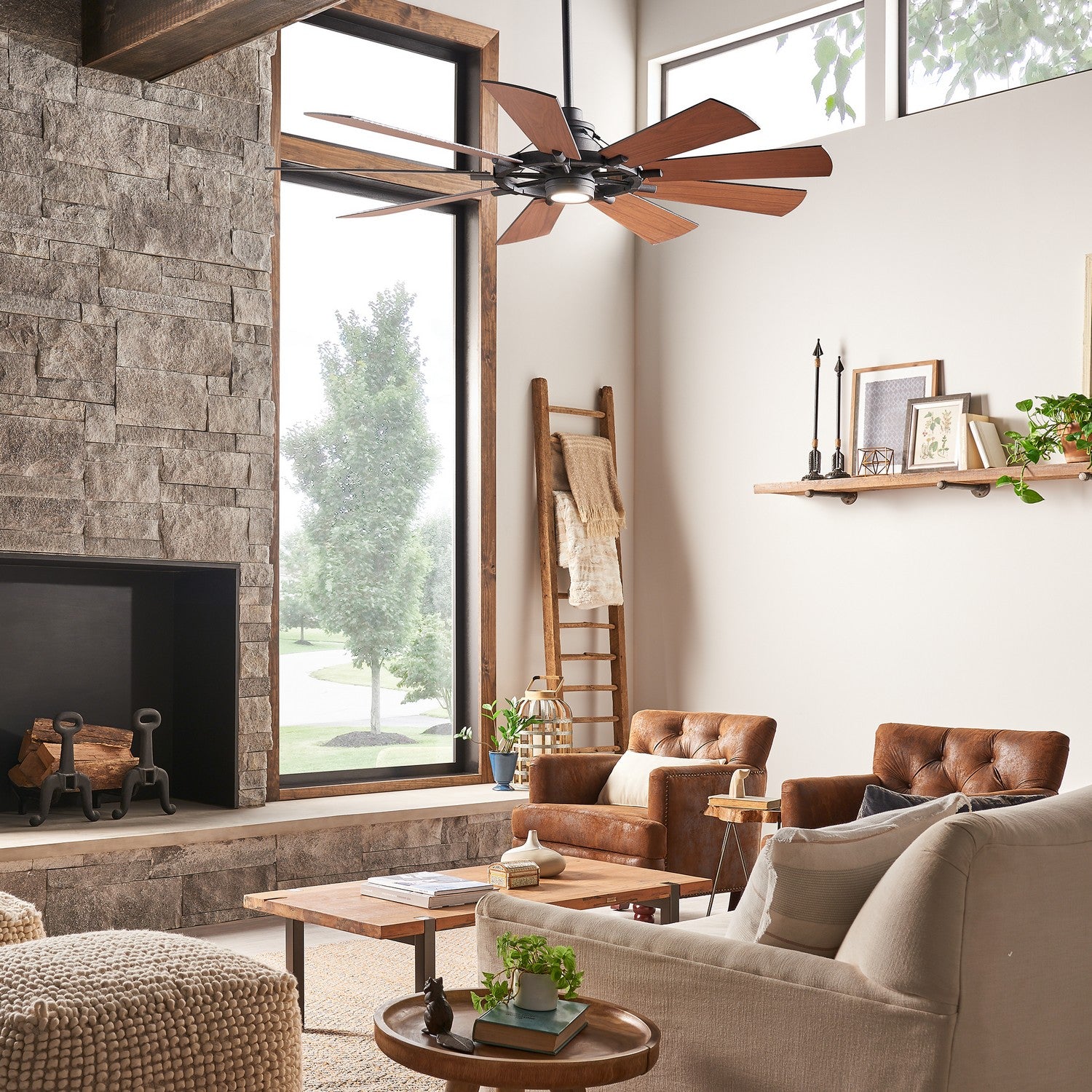 Ventilateur de plafond 65 po | Gentry