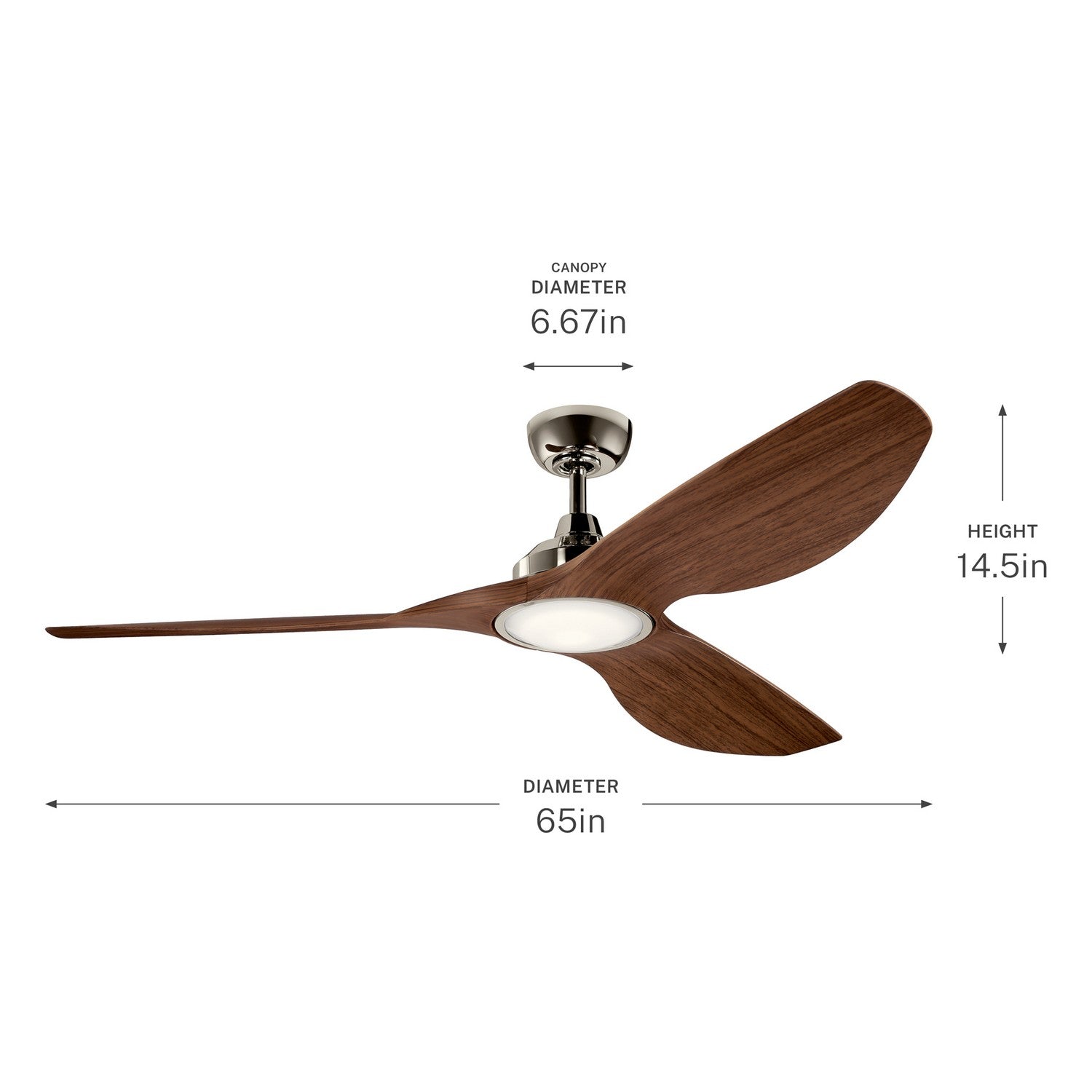 Ventilateur de plafond 65 po | Imari