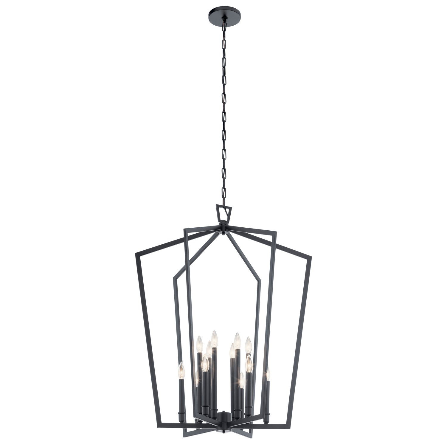 Lustre d'entrée 12 lumières | Abbotswell