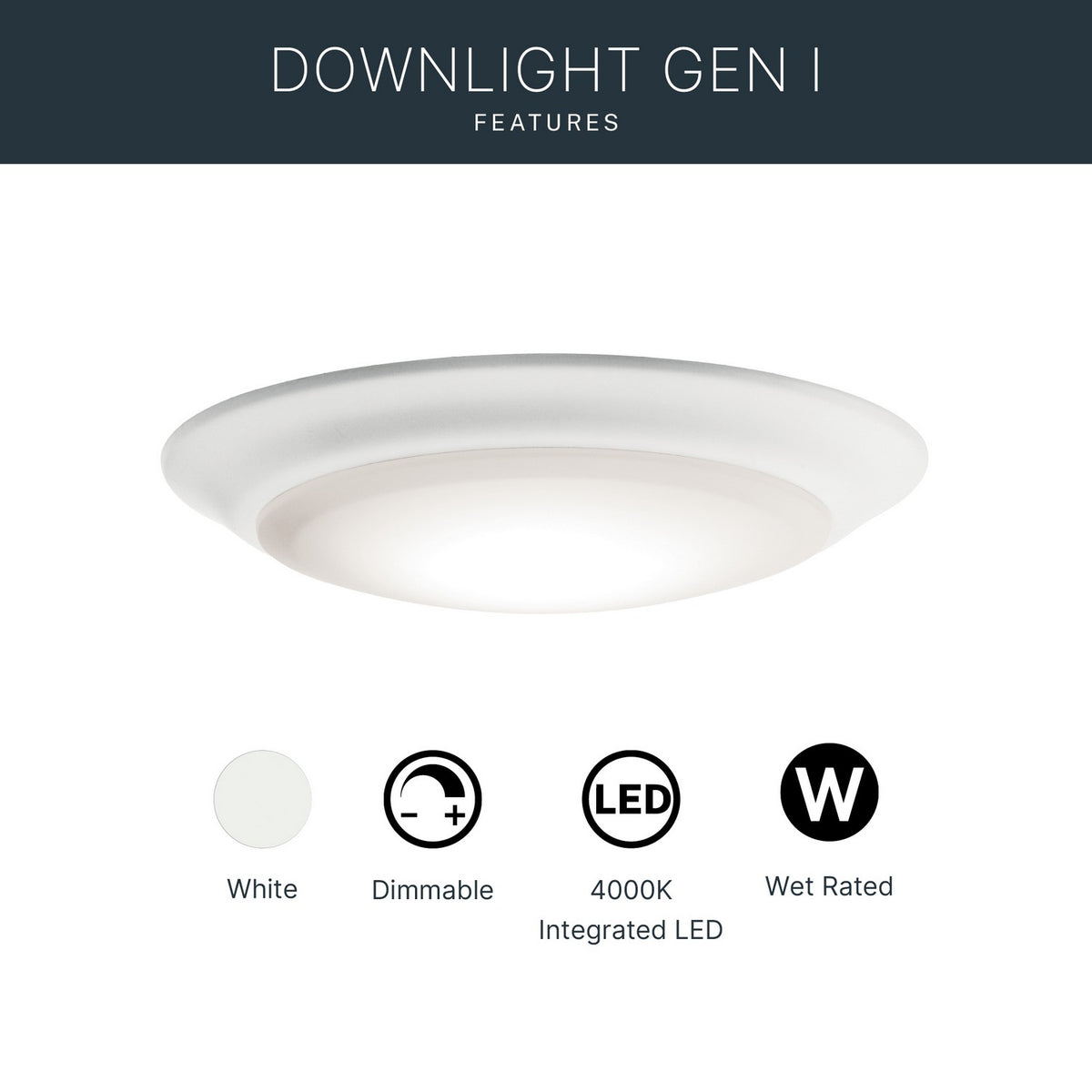 Éclairage vers le bas | Downlight Gen I