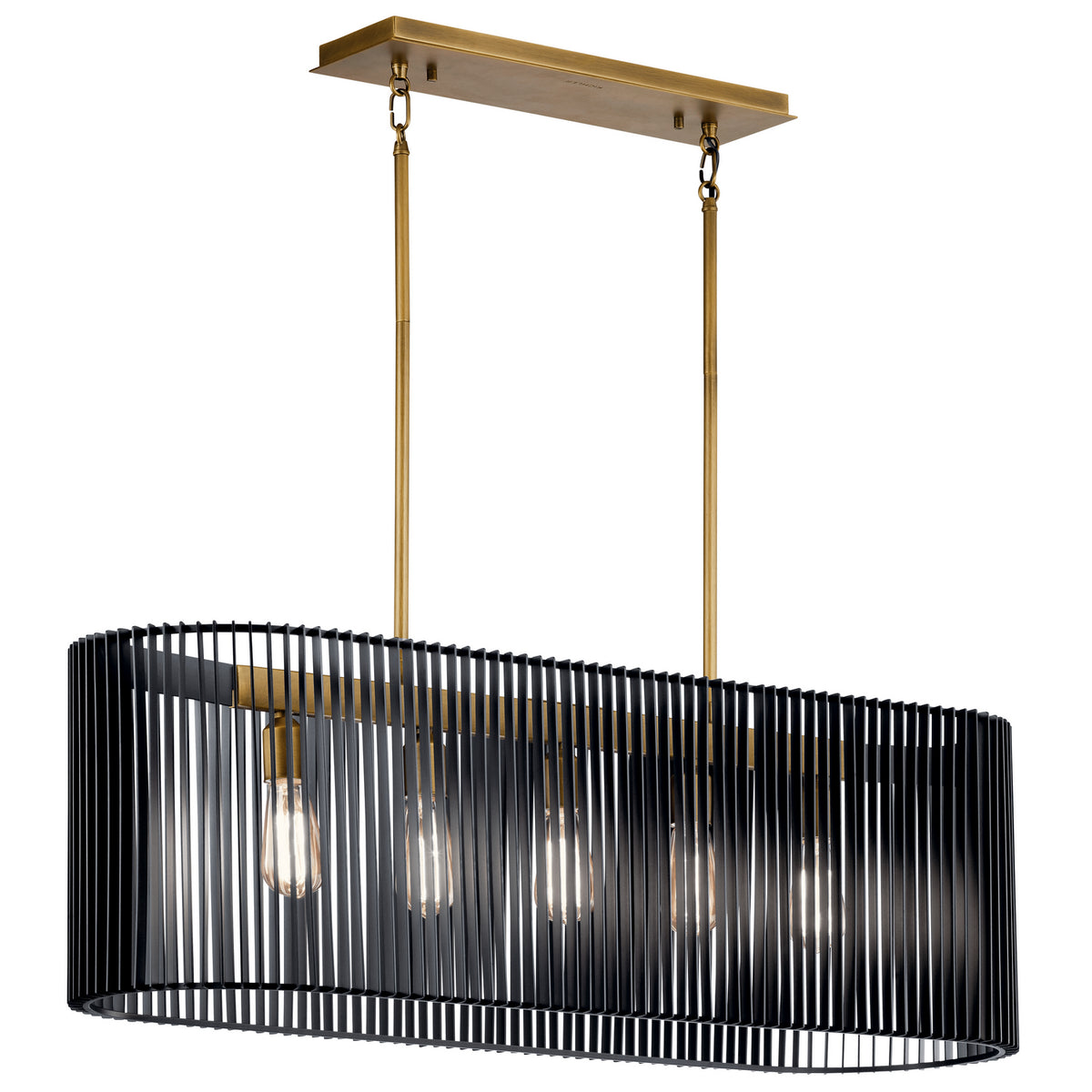 Lustre linéaire 5 lumières | Linara