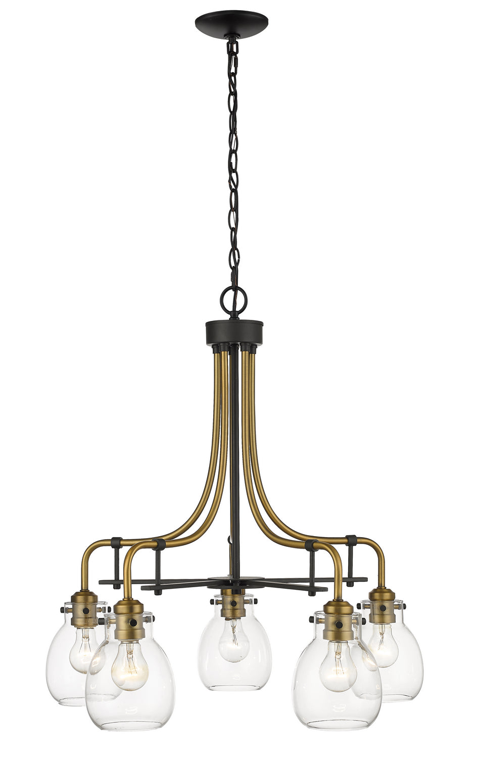 Lustre 5 lumières | Kraken