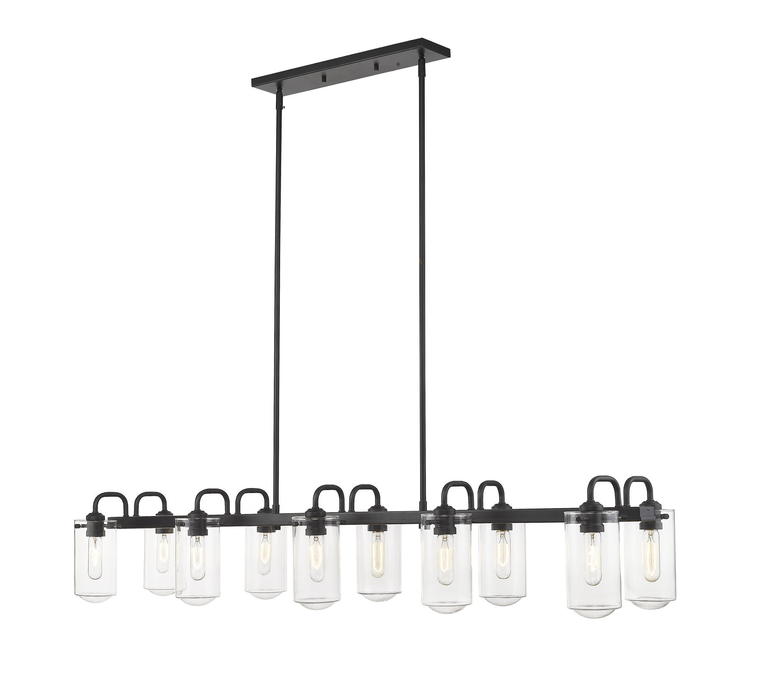 Lustre linéaire 10 lumières | Delaney