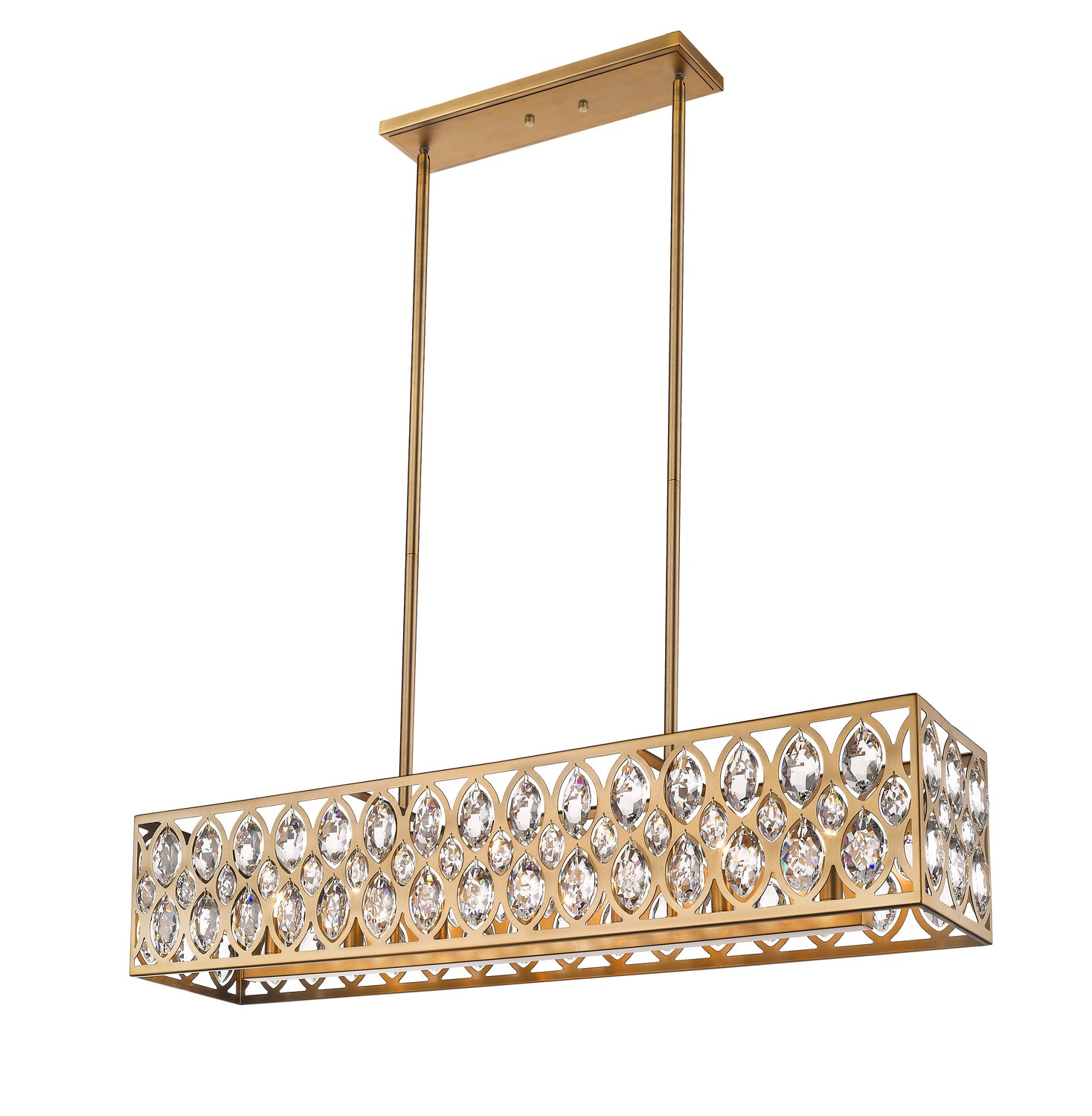 Lustre linéaire 7 lumières | Dealey