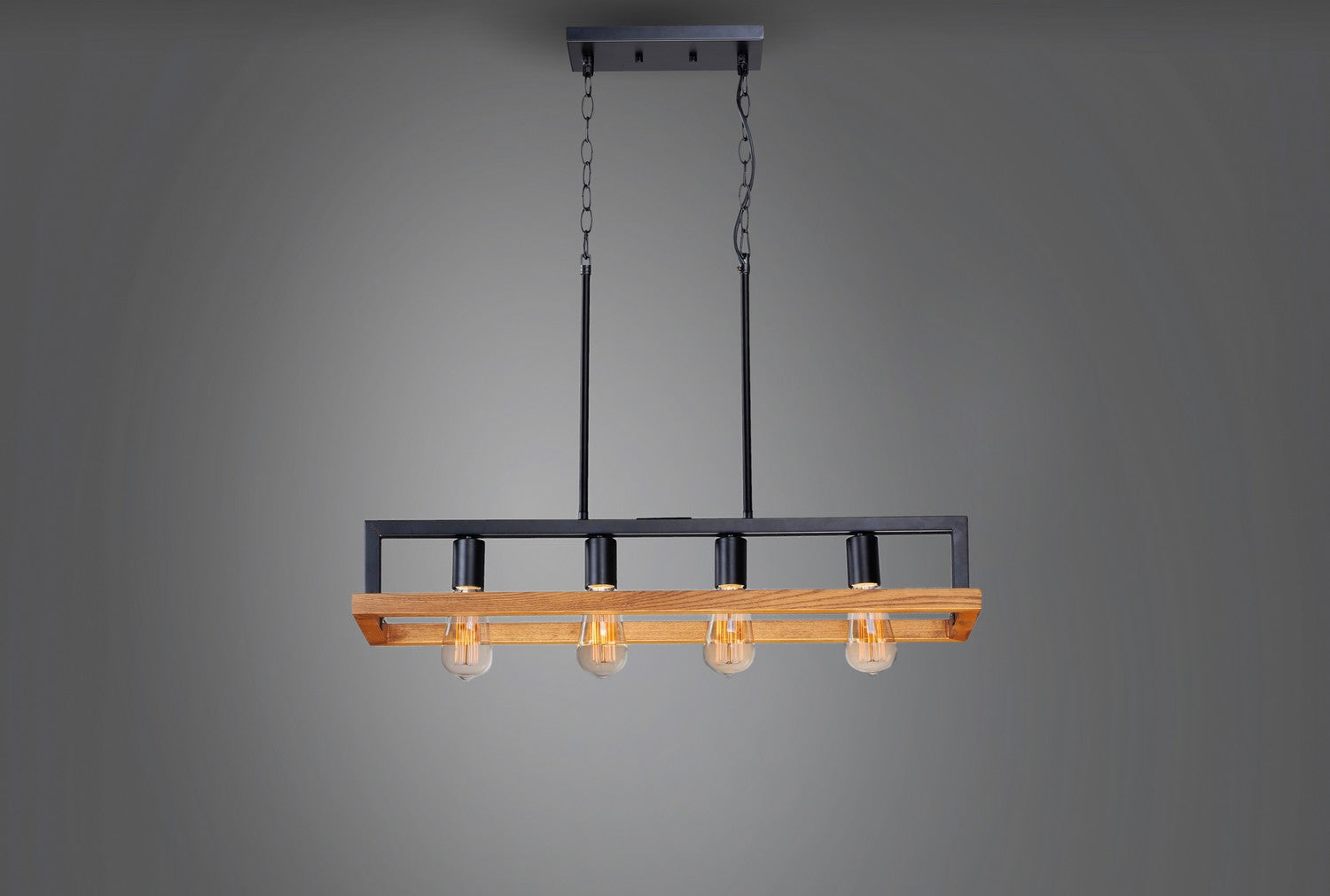 Lustre 4 lumières | Black Forest