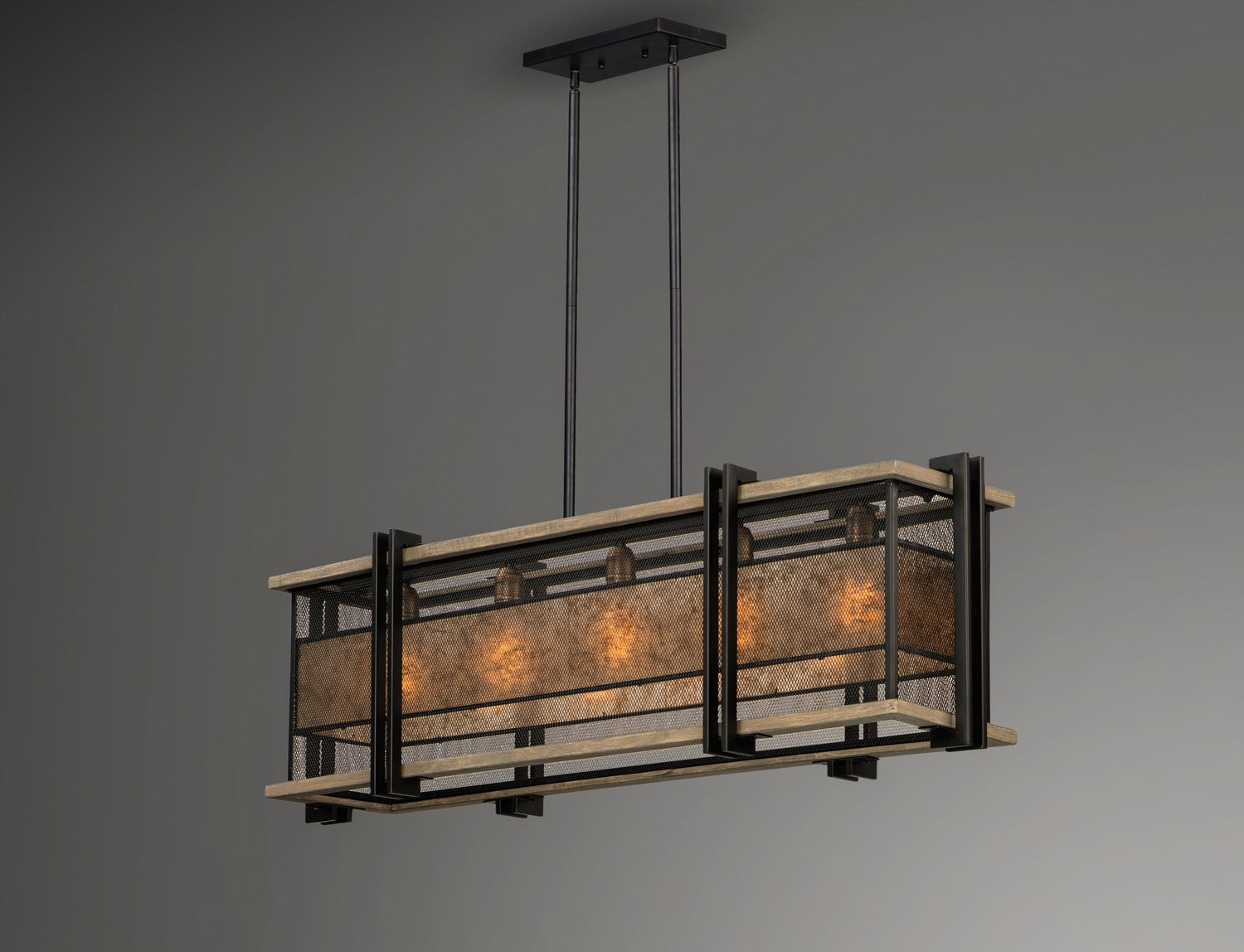 Suspension linéaire 5 lumières | Boundry