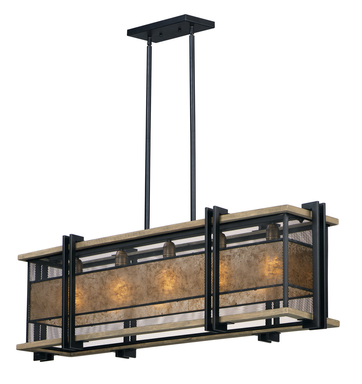 Suspension linéaire 5 lumières | Boundry
